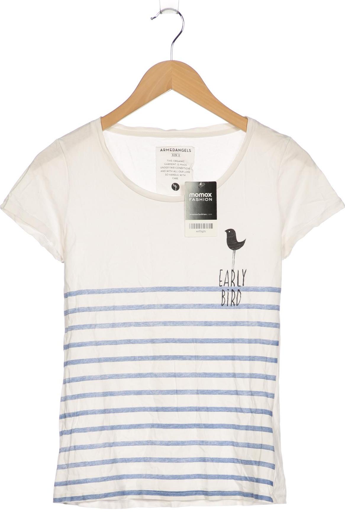 

Armedangels Damen T-Shirt, weiß, Gr. 36