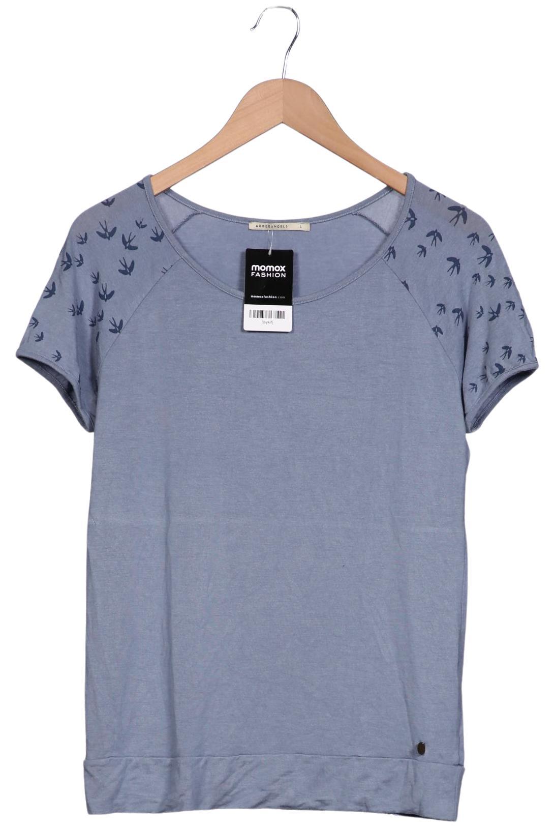 

Armedangels Damen T-Shirt, blau, Gr. 42