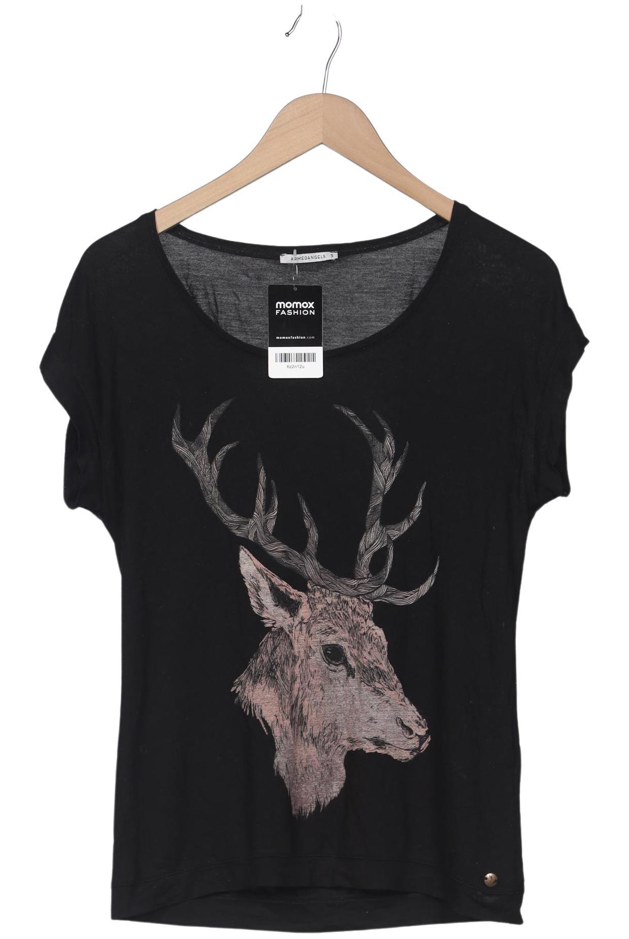 

Armedangels Damen T-Shirt, schwarz, Gr. 36