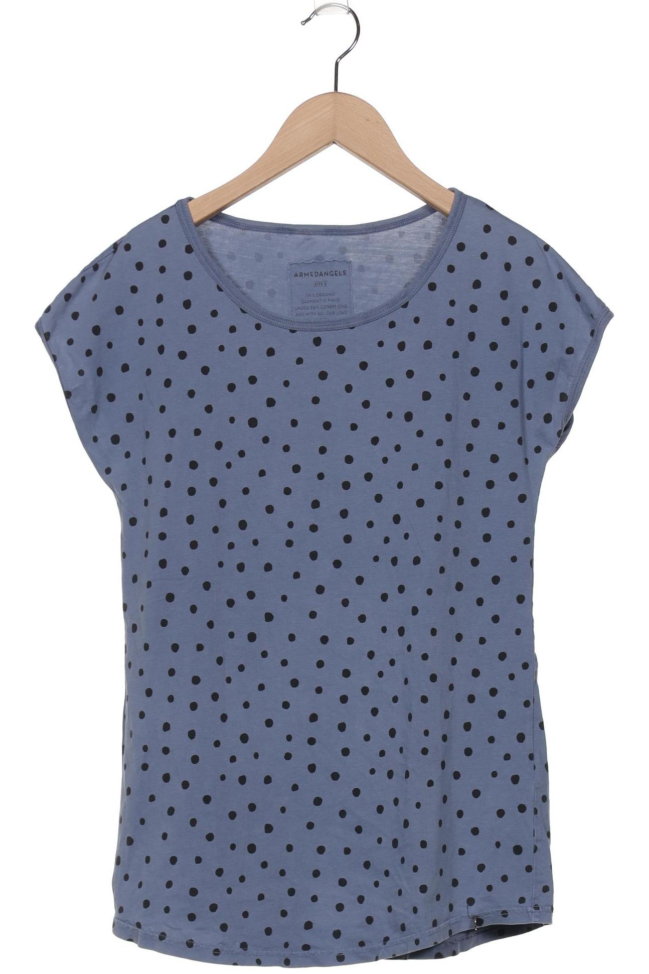 

Armedangels Damen T-Shirt, blau, Gr. 36