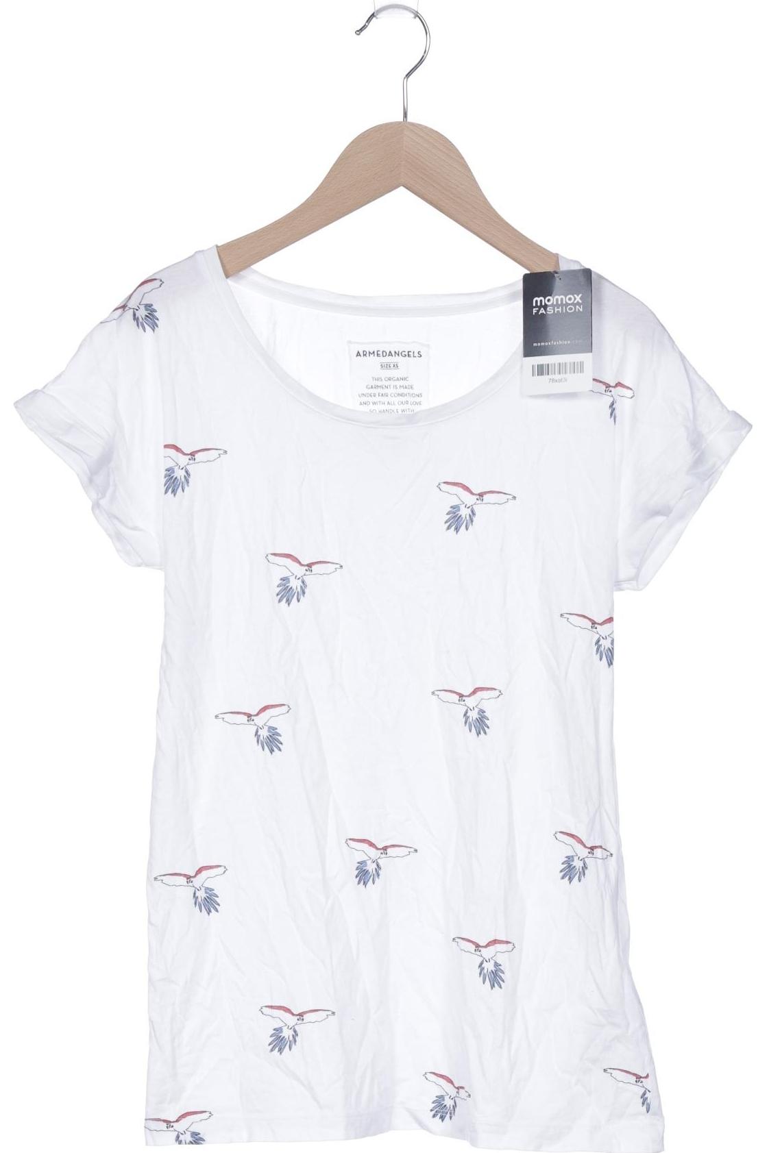 

Armedangels Damen T-Shirt, weiß, Gr. 34