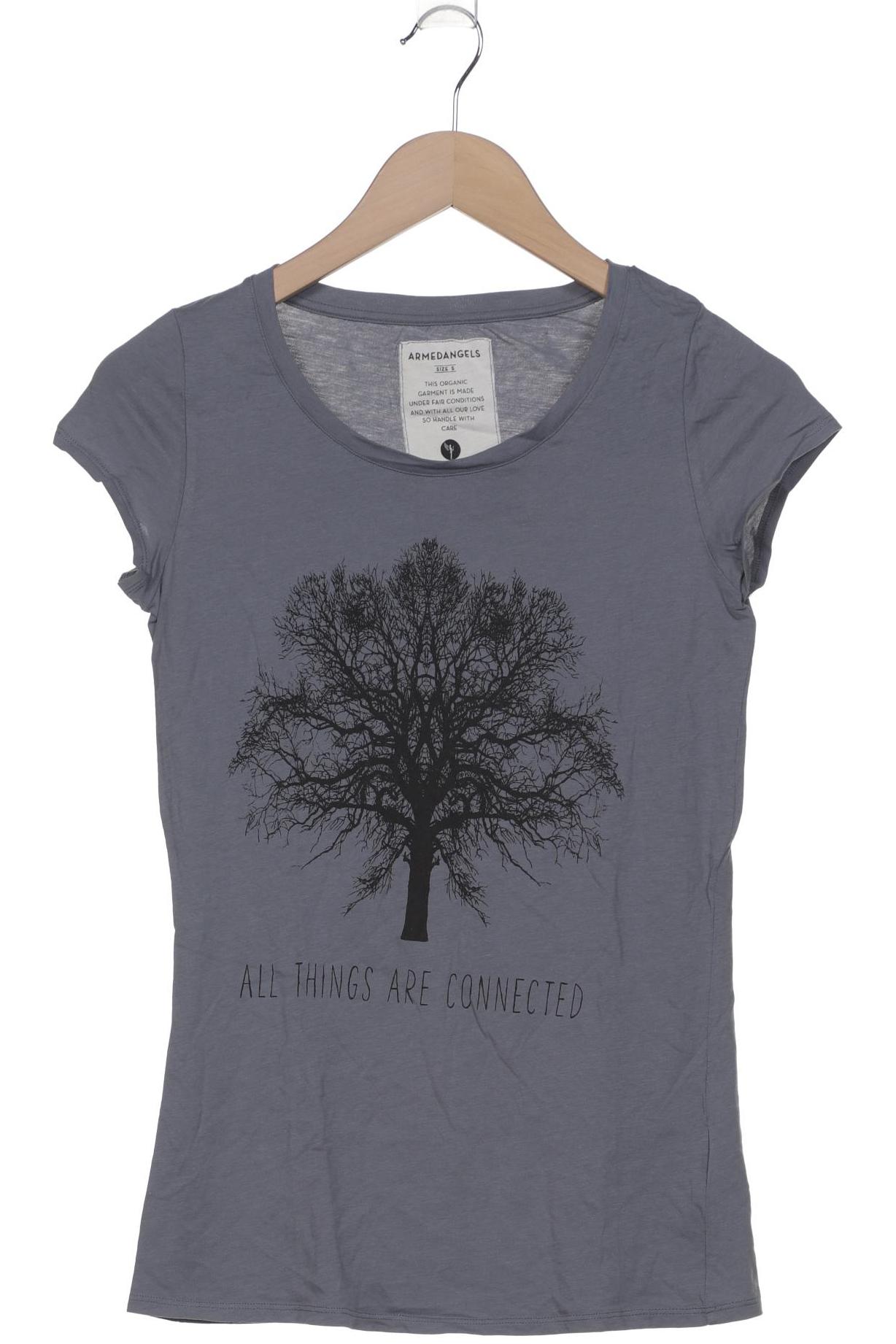 

Armedangels Damen T-Shirt, blau, Gr. 36