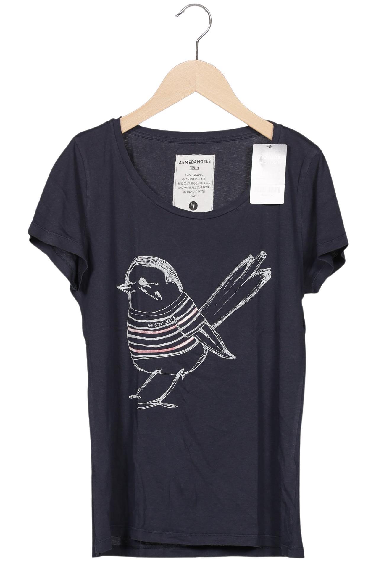 

Armedangels Damen T-Shirt, marineblau, Gr. 38