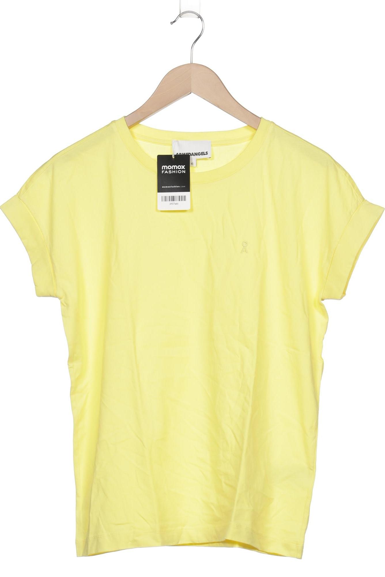 

Armedangels Damen T-Shirt, gelb, Gr. 34