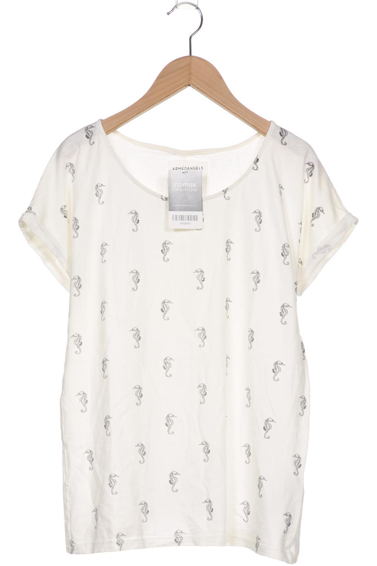 

Armedangels Damen T-Shirt, cremeweiß, Gr. 36