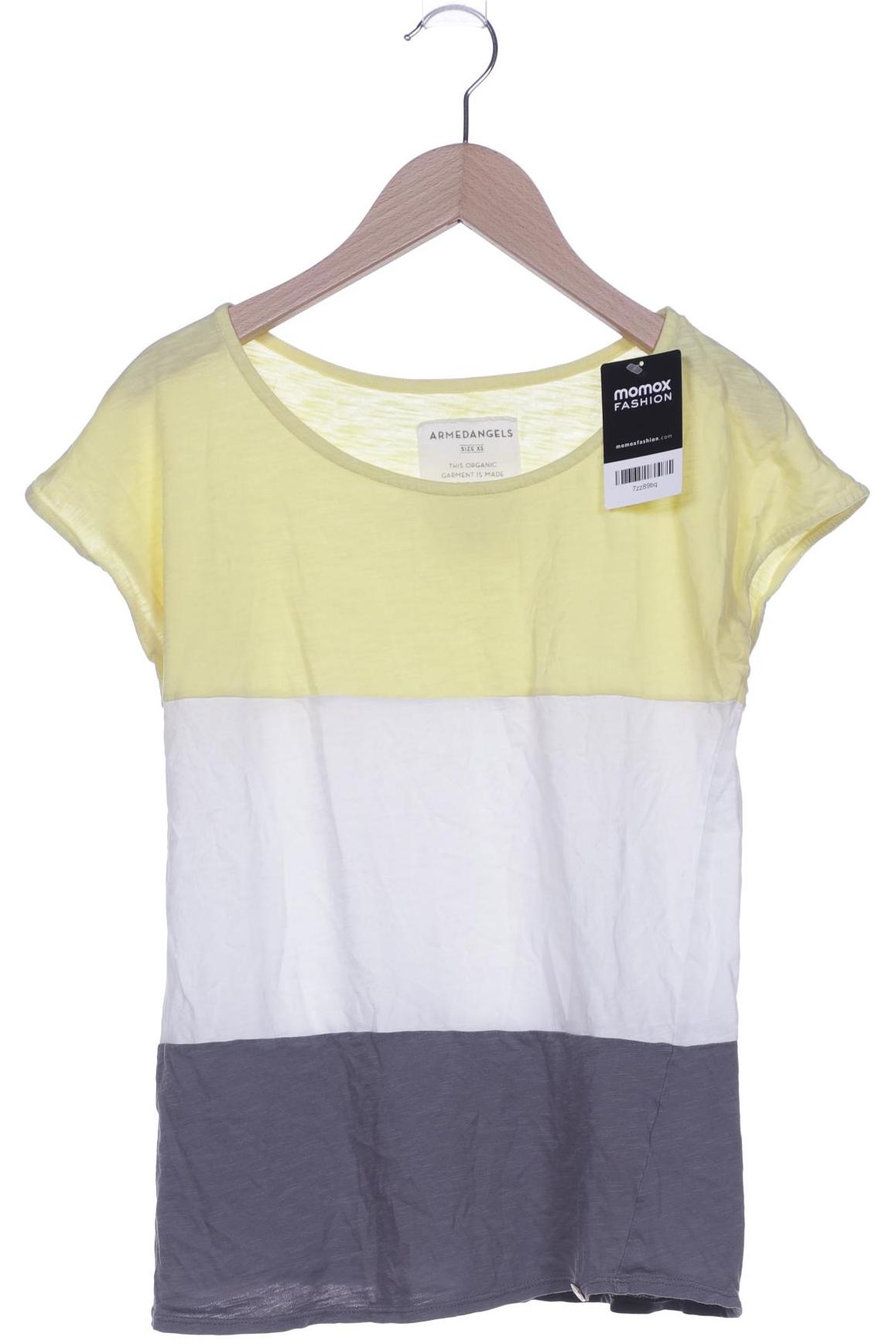 

Armedangels Damen T-Shirt, gelb, Gr. 34