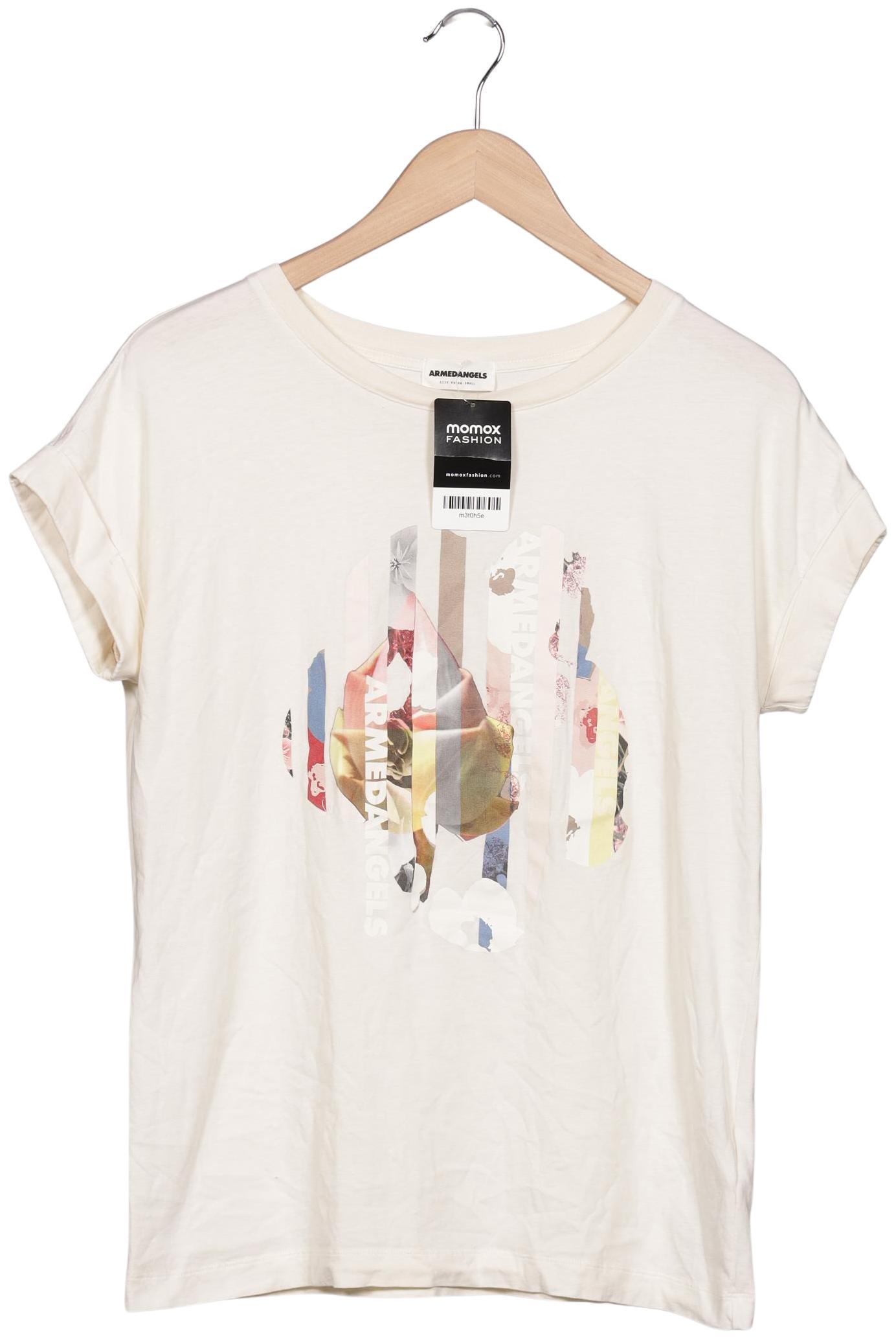 

Armedangels Damen T-Shirt, cremeweiß, Gr. 34