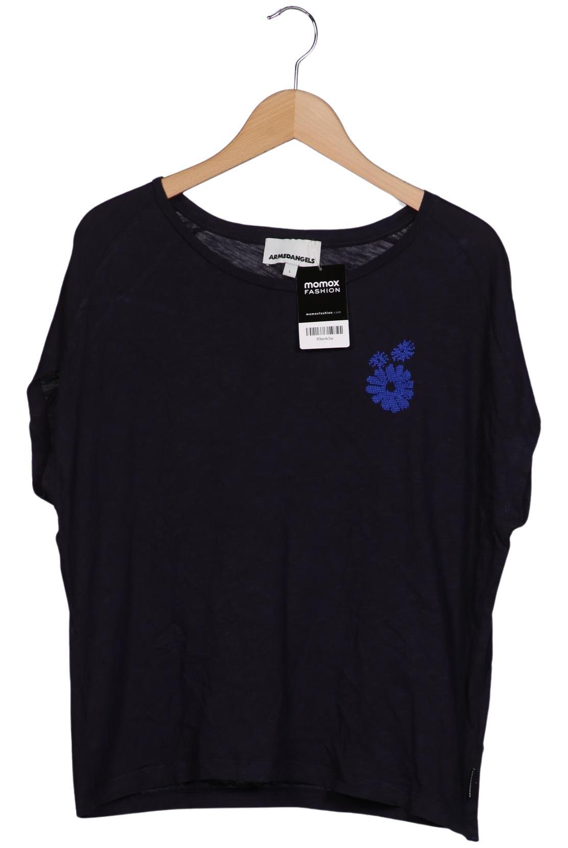 

Armedangels Damen T-Shirt, marineblau, Gr. 42