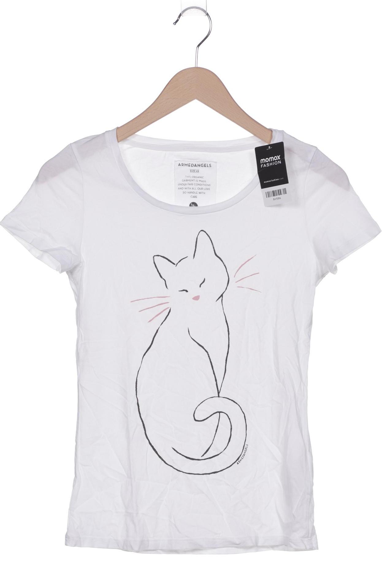 

Armedangels Damen T-Shirt, weiß, Gr. 34