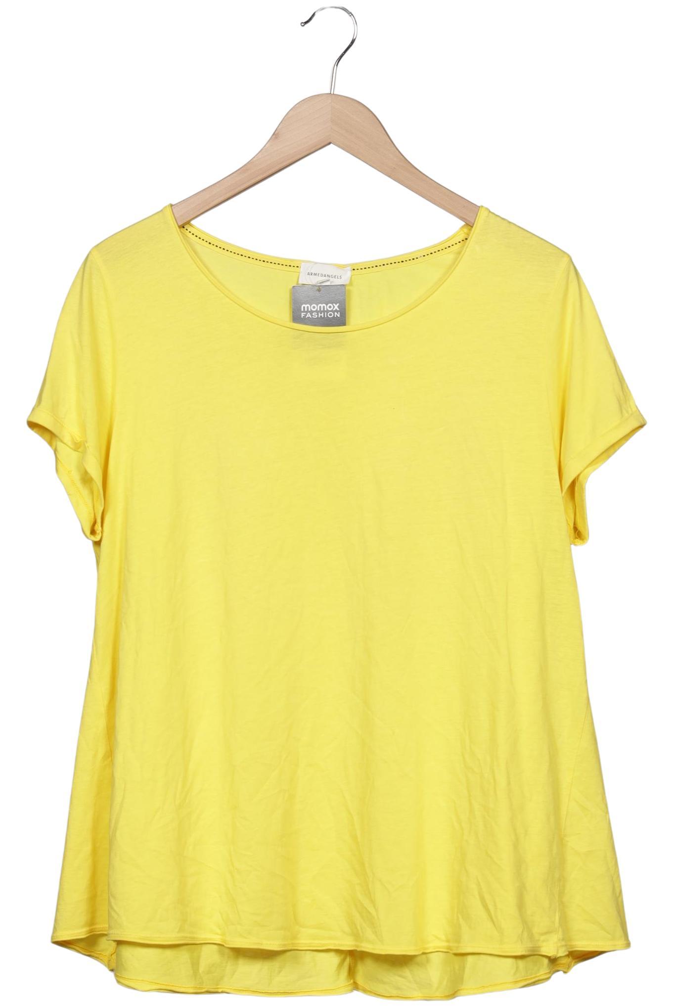 

Armedangels Damen T-Shirt, gelb, Gr. 44