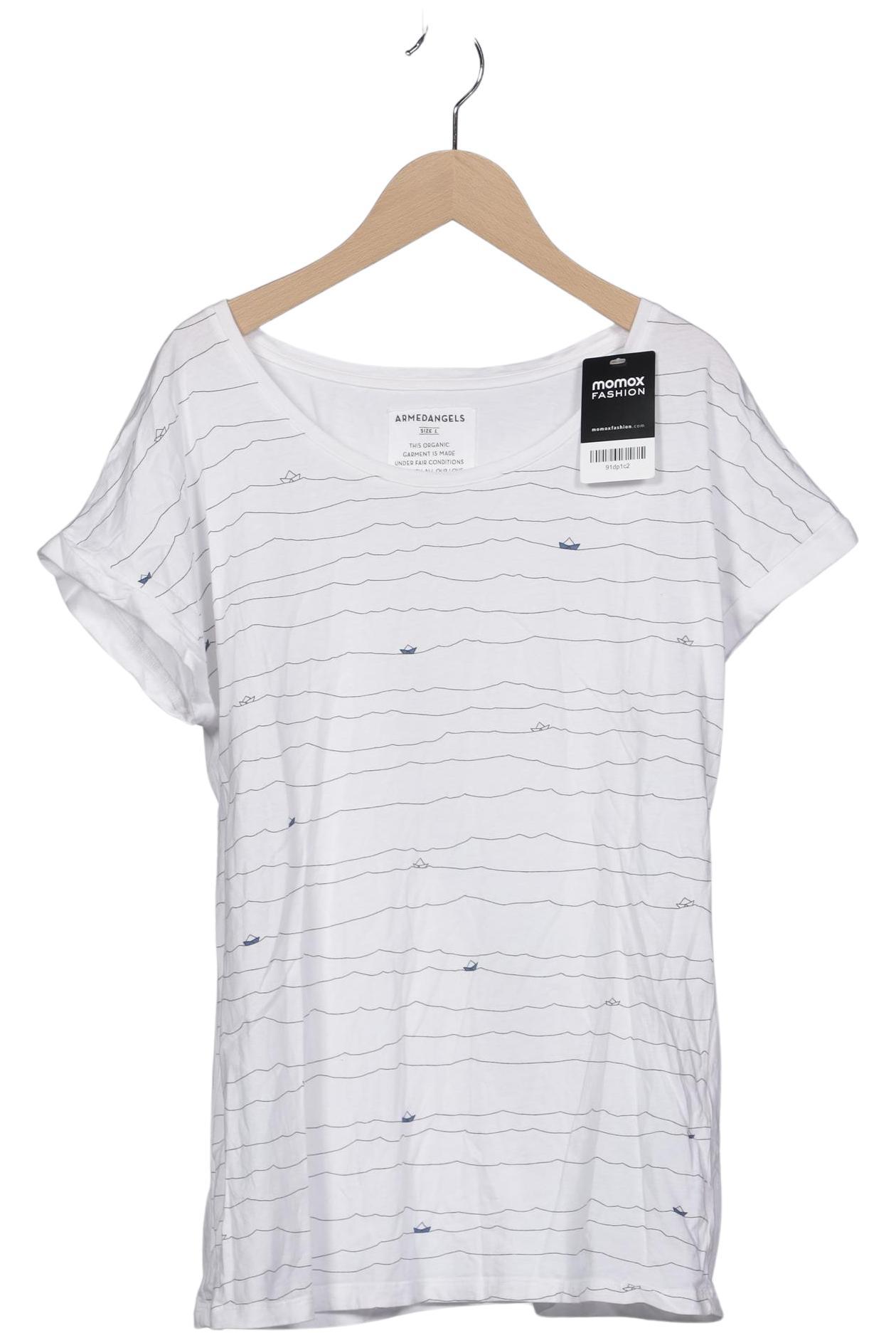 

Armedangels Damen T-Shirt, weiß, Gr. 40