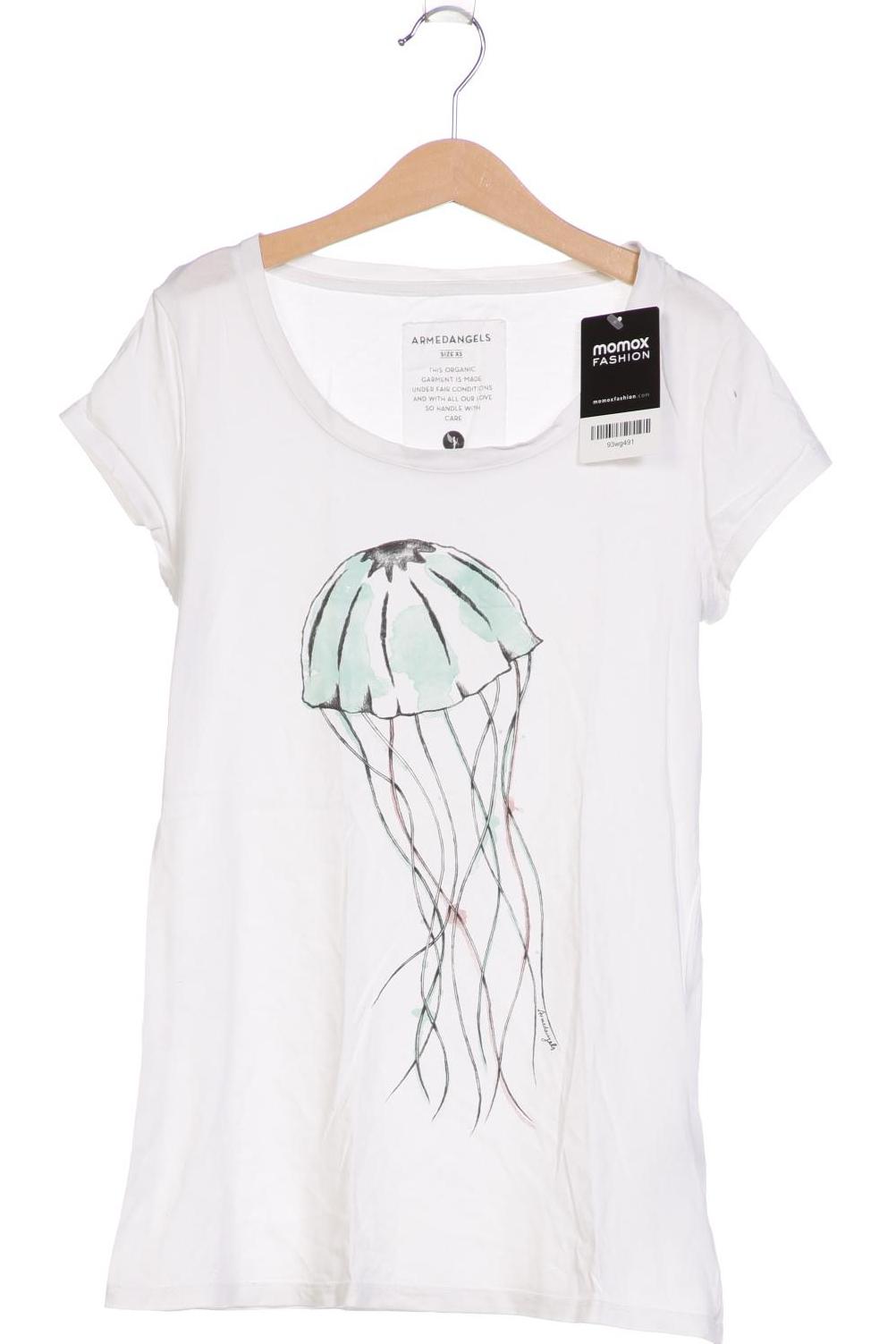 

Armedangels Damen T-Shirt, weiß, Gr. 34