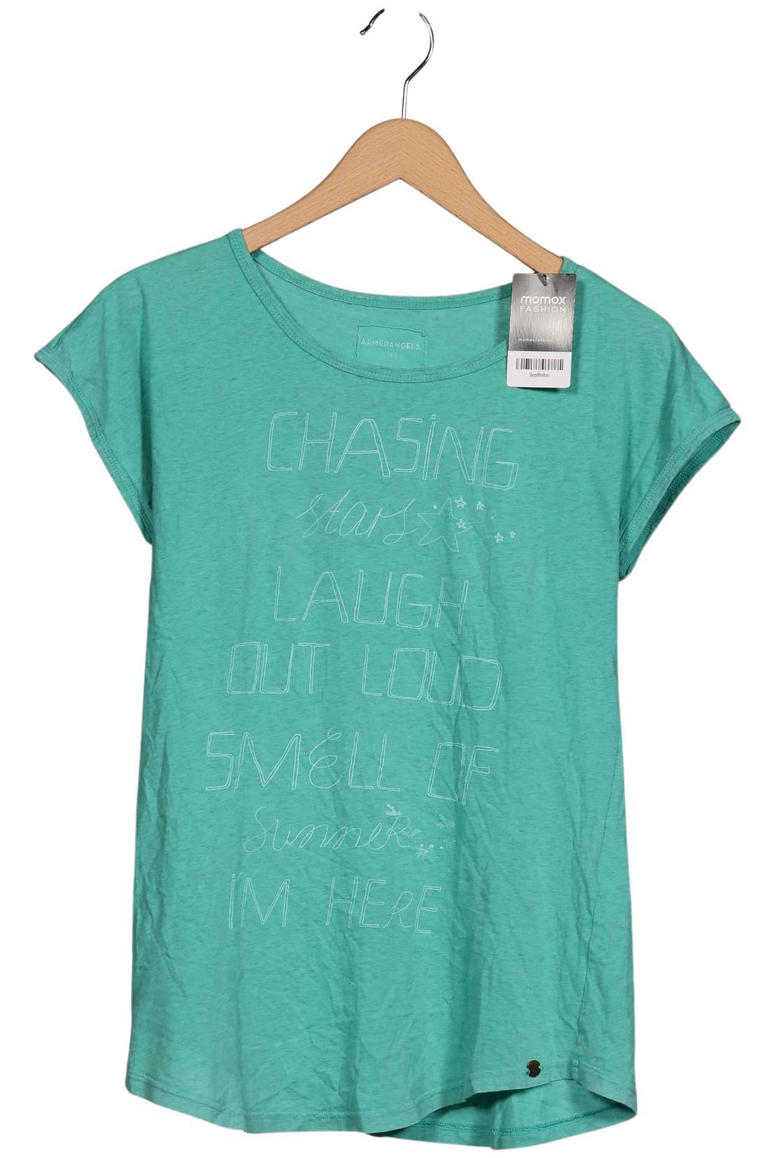 

Armedangels Damen T-Shirt, türkis, Gr. 36