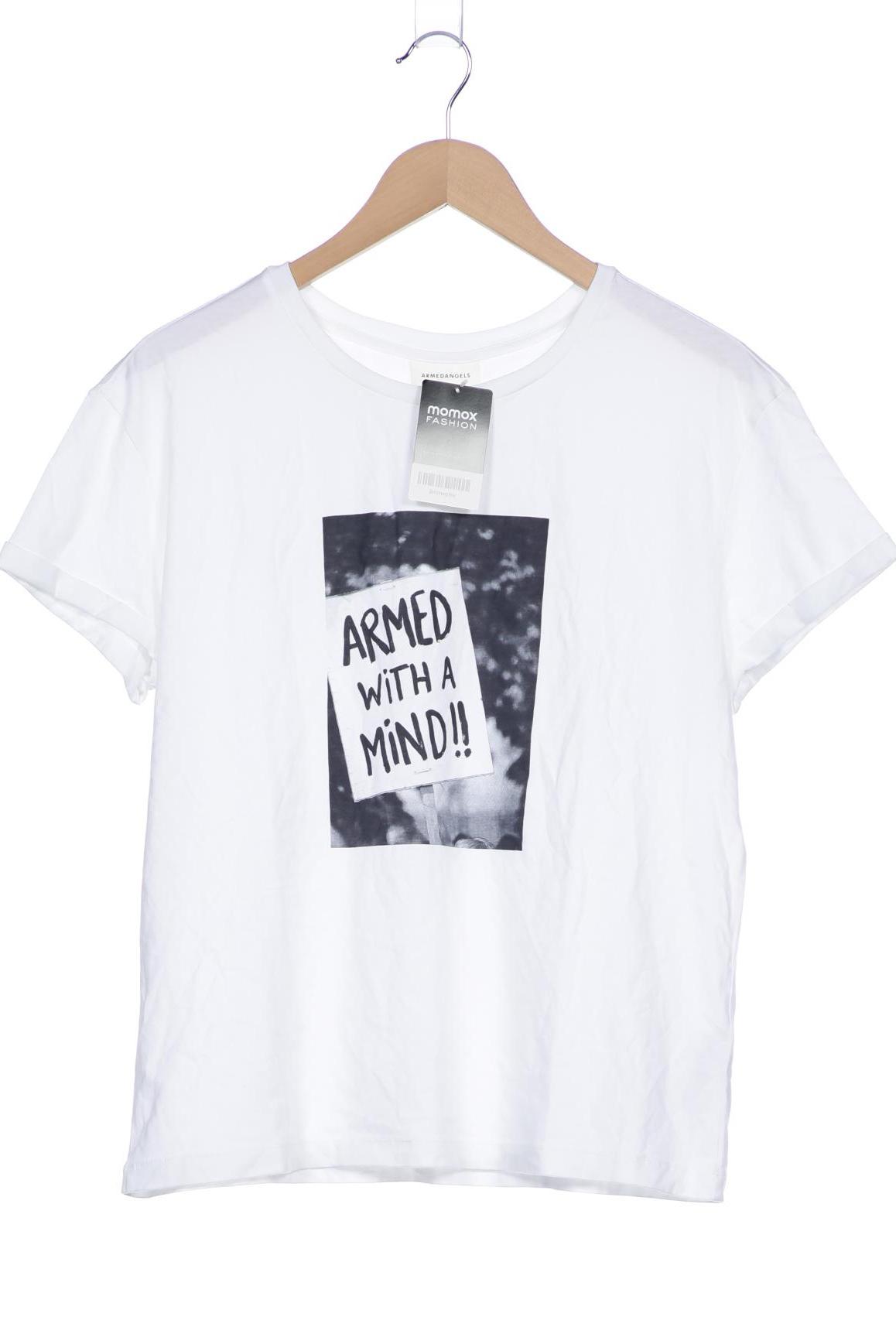 

Armedangels Damen T-Shirt, weiß, Gr. 40