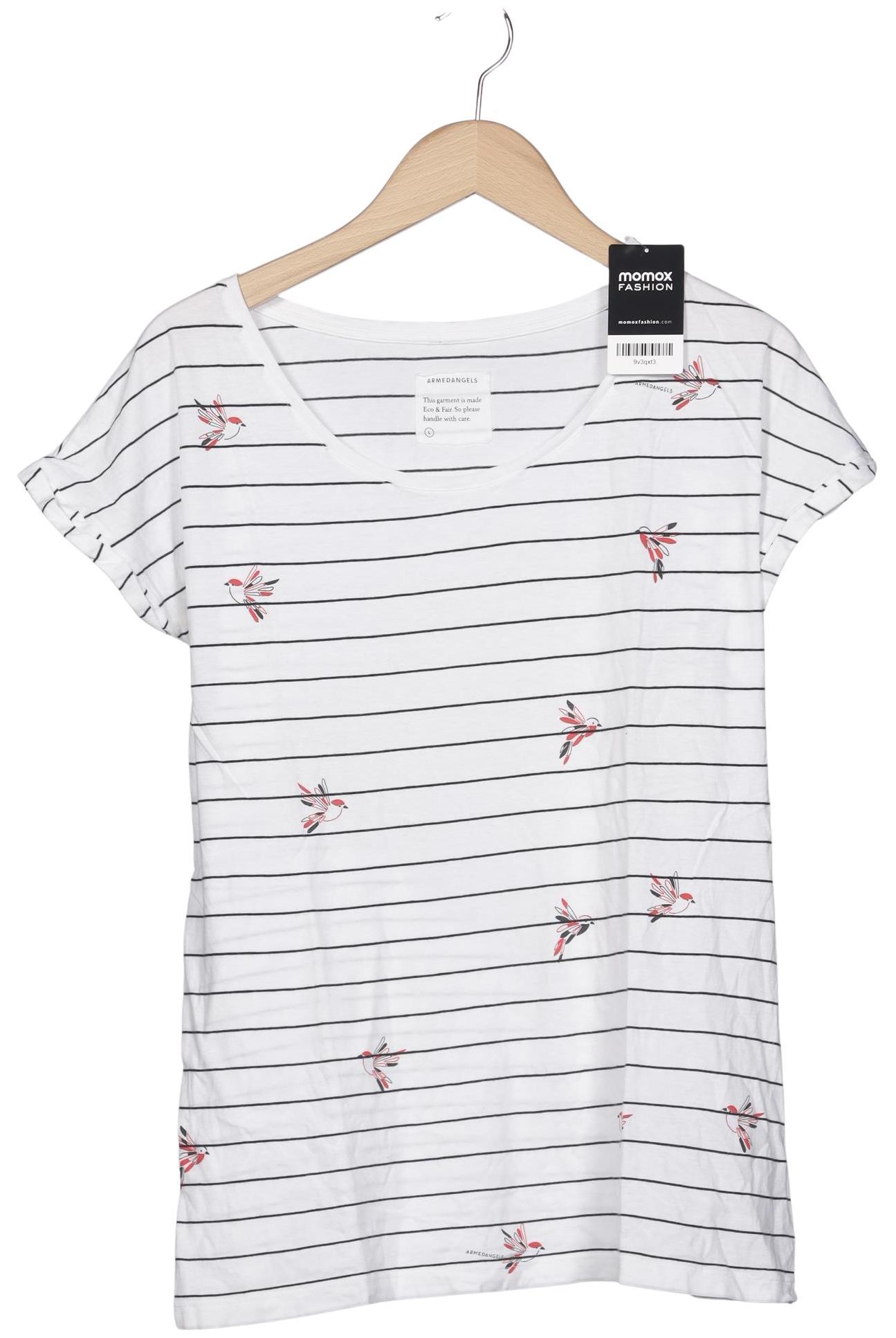 

Armedangels Damen T-Shirt, weiß, Gr. 42