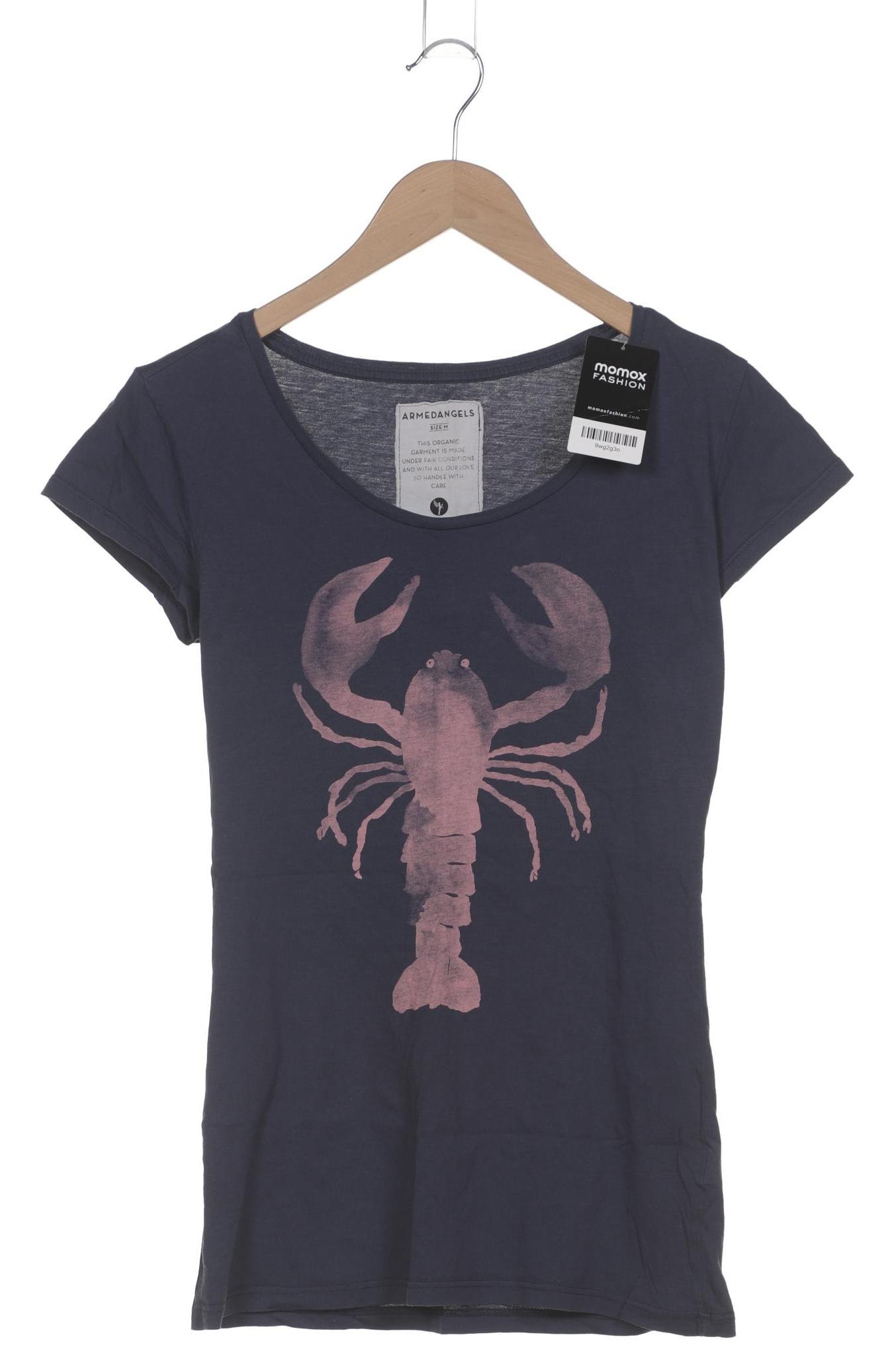 

Armedangels Damen T-Shirt, marineblau, Gr. 38