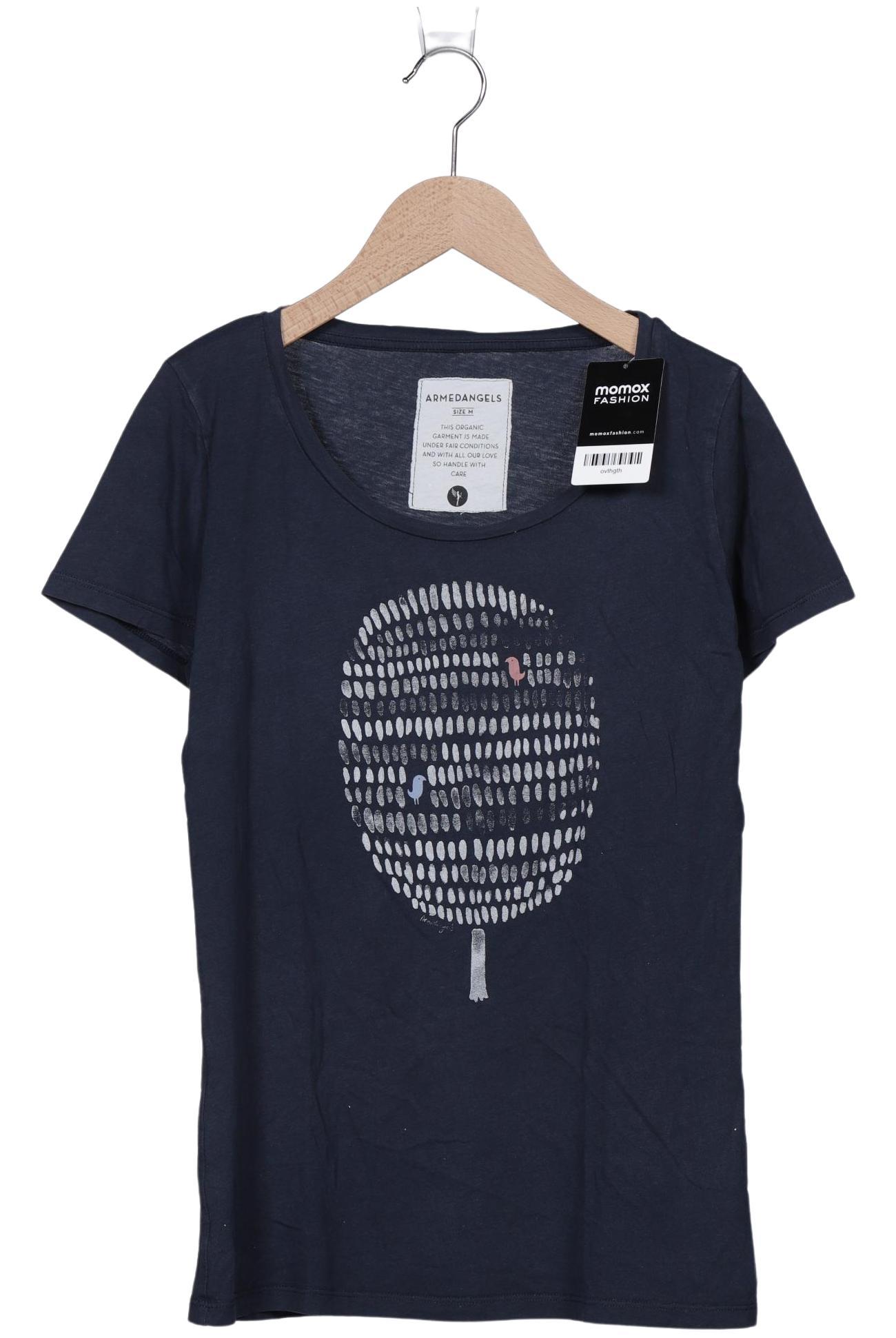 

Armedangels Damen T-Shirt, marineblau, Gr. 38