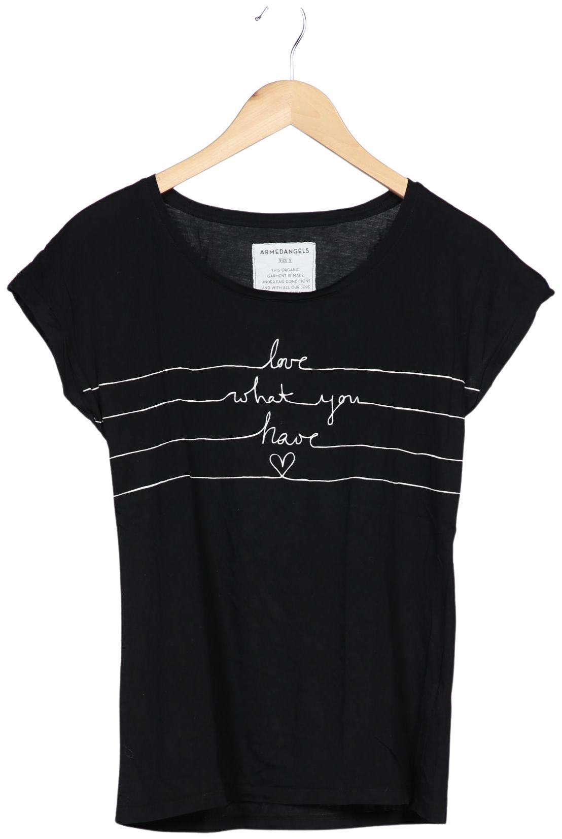 

Armedangels Damen T-Shirt, schwarz, Gr. 36