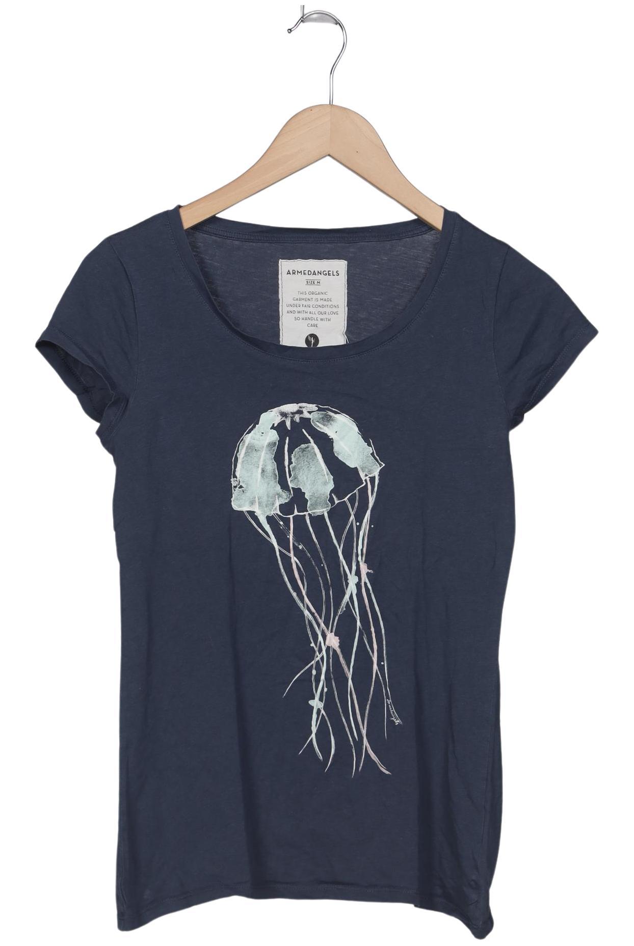 

Armedangels Damen T-Shirt, marineblau, Gr. 38