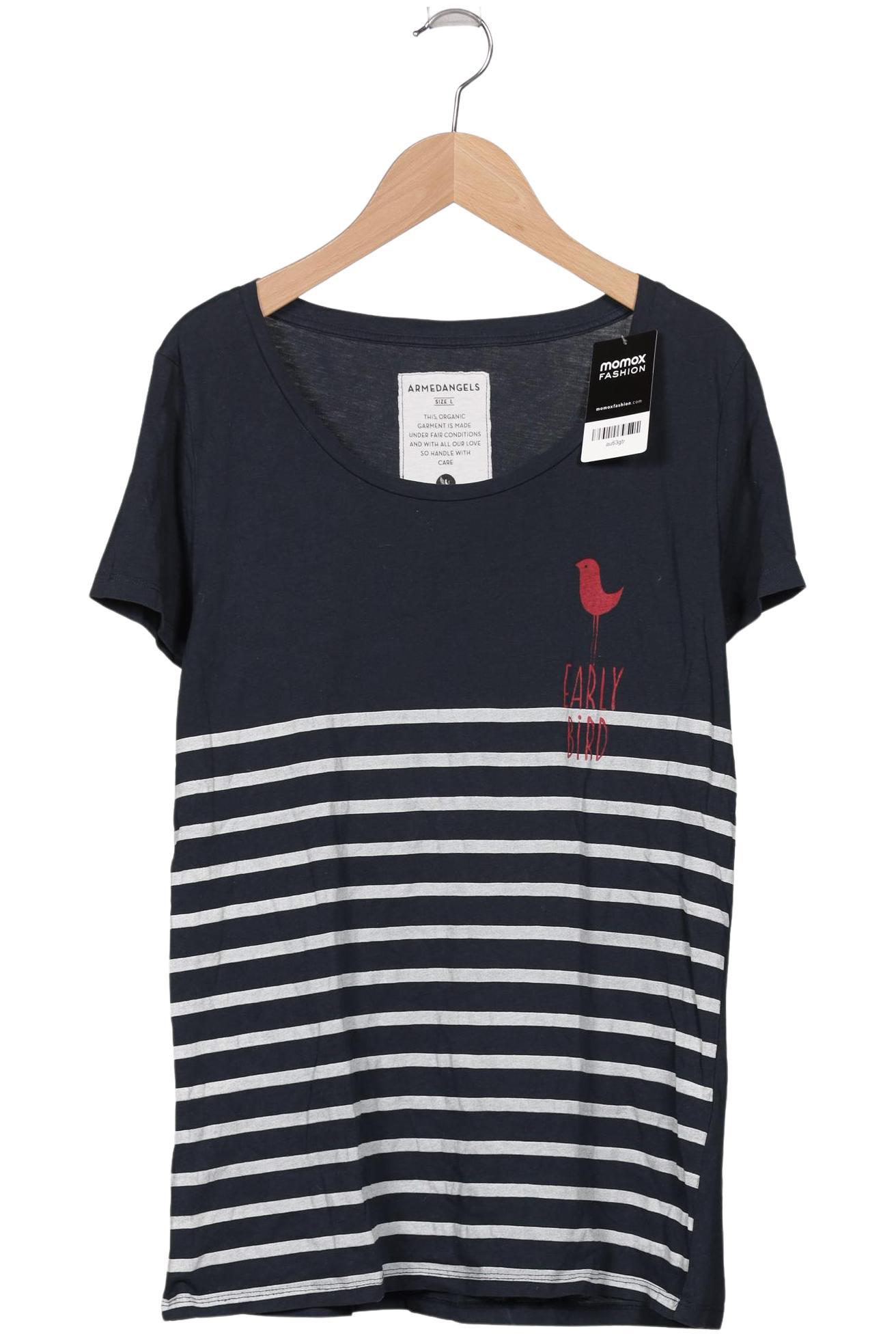 

Armedangels Damen T-Shirt, marineblau, Gr. 42