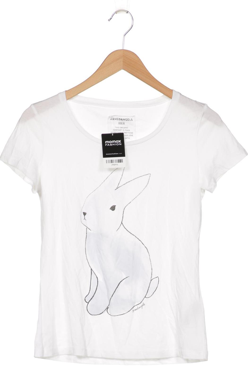 

Armedangels Damen T-Shirt, weiß, Gr. 34