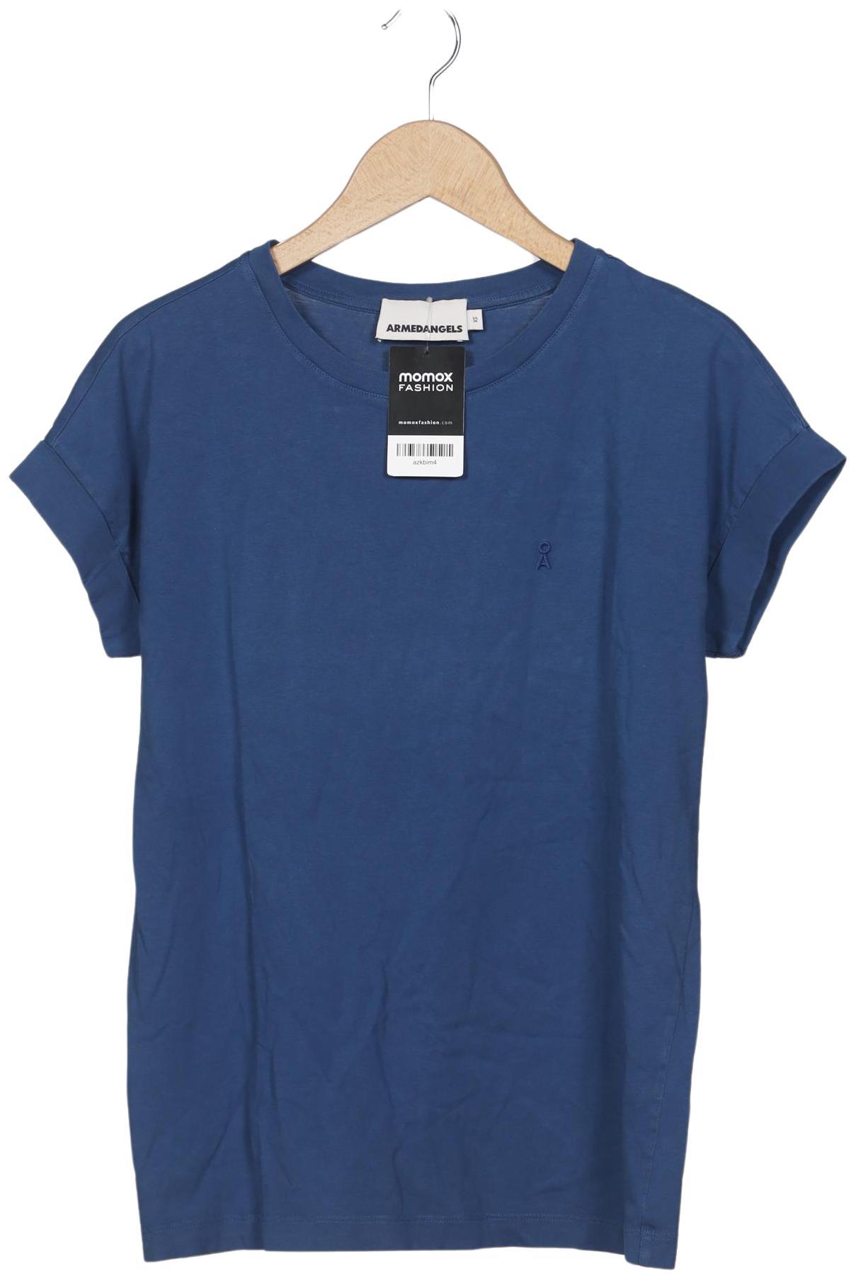 

Armedangels Damen T-Shirt, marineblau, Gr. 34