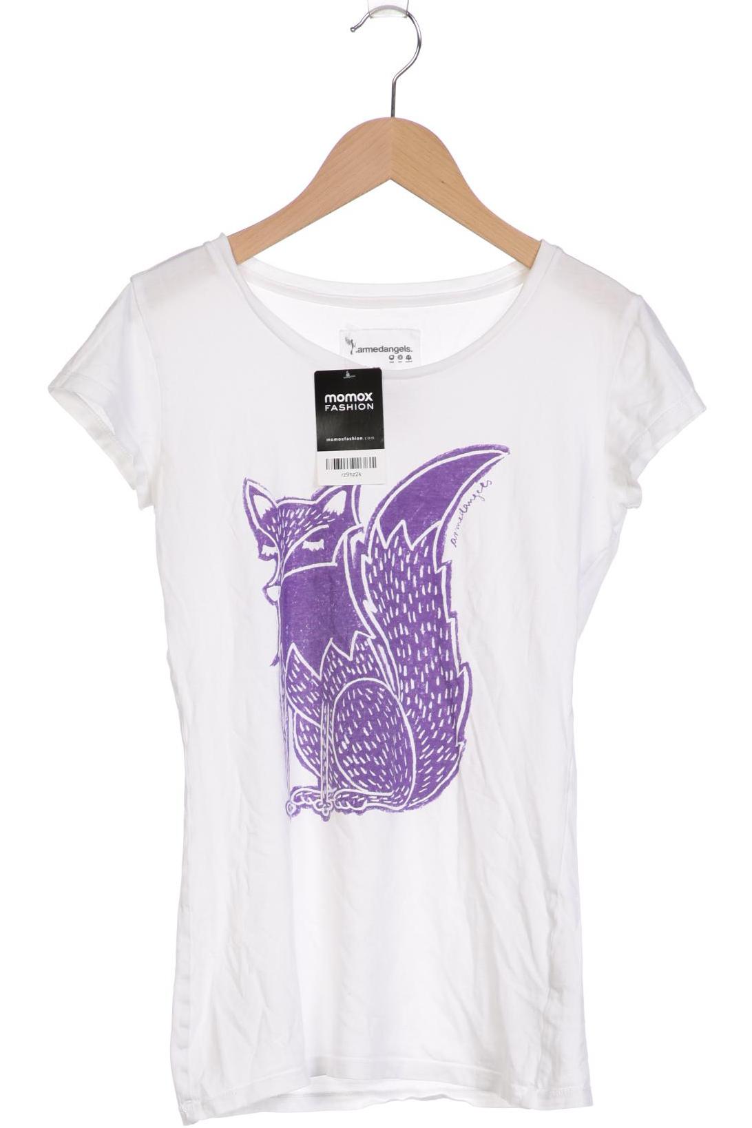 

Armedangels Damen T-Shirt, weiß, Gr. 36