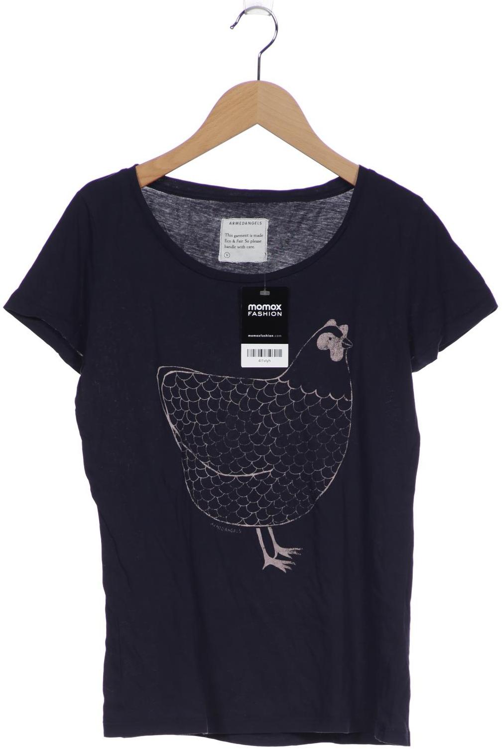 

Armedangels Damen T-Shirt, marineblau, Gr. 36