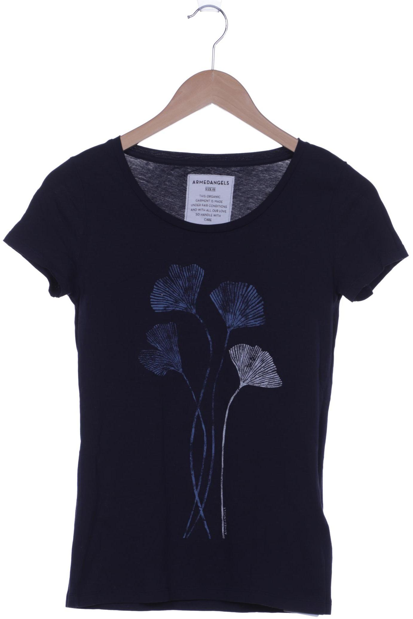

Armedangels Damen T-Shirt, blau, Gr. 34