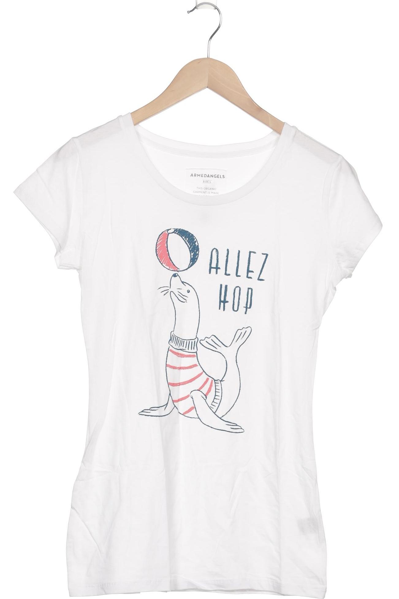 

Armedangels Damen T-Shirt, weiß, Gr. 42