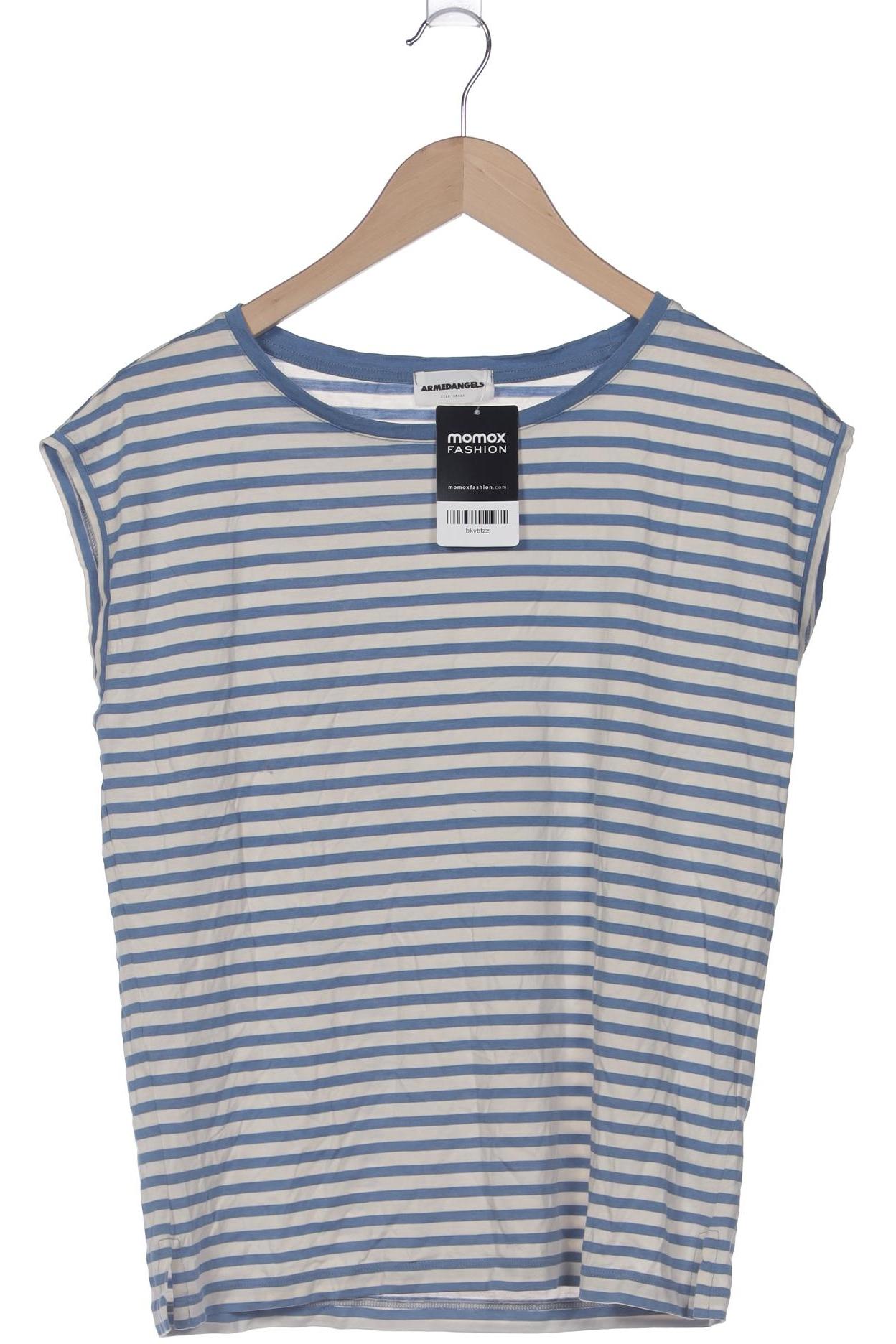 

Armedangels Damen T-Shirt, blau, Gr. 36