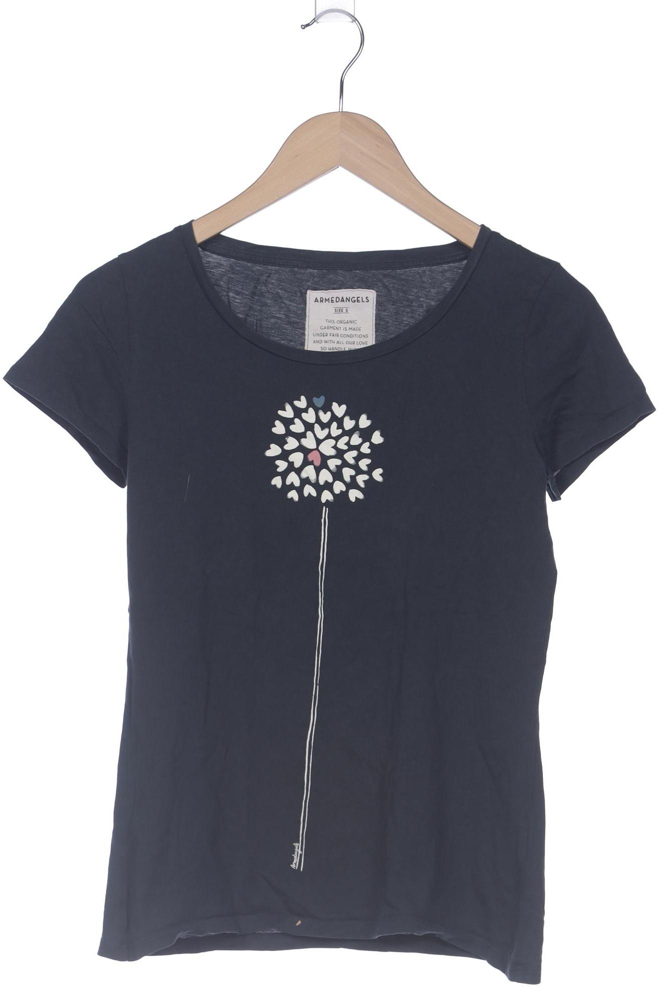 

Armedangels Damen T-Shirt, marineblau, Gr. 36
