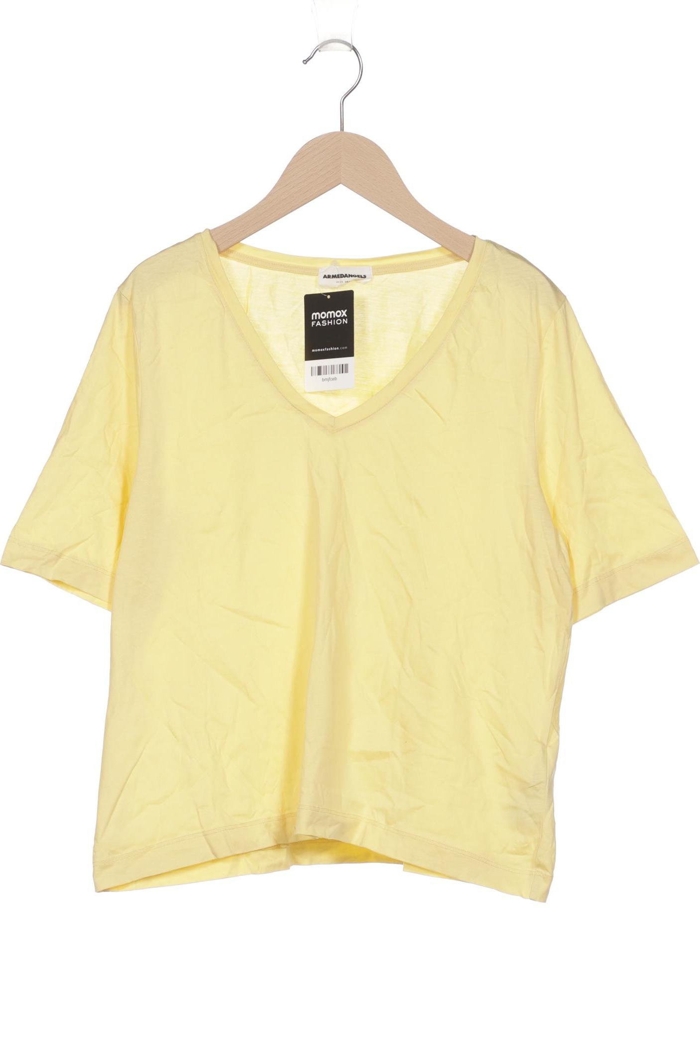 

Armedangels Damen T-Shirt, gelb, Gr. 36