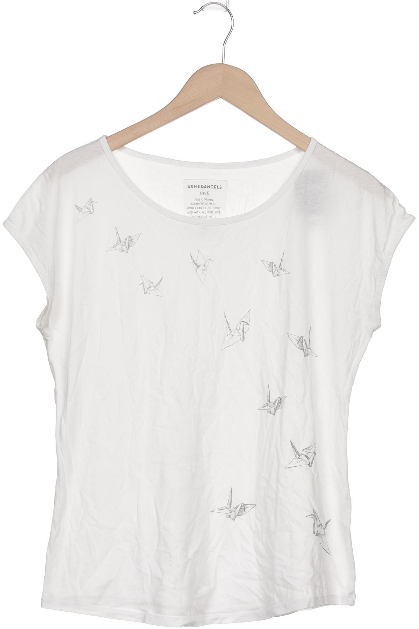 

Armedangels Damen T-Shirt, weiß, Gr. 42