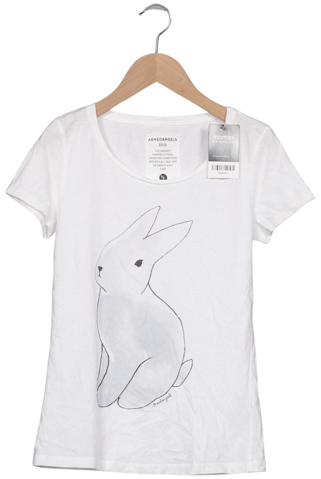 

Armedangels Damen T-Shirt, weiß, Gr. 34