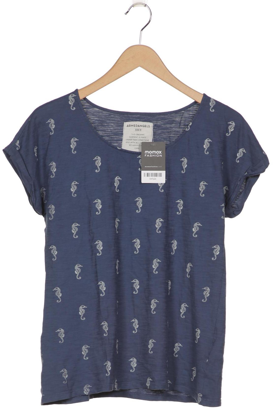 

Armedangels Damen T-Shirt, blau, Gr. 38