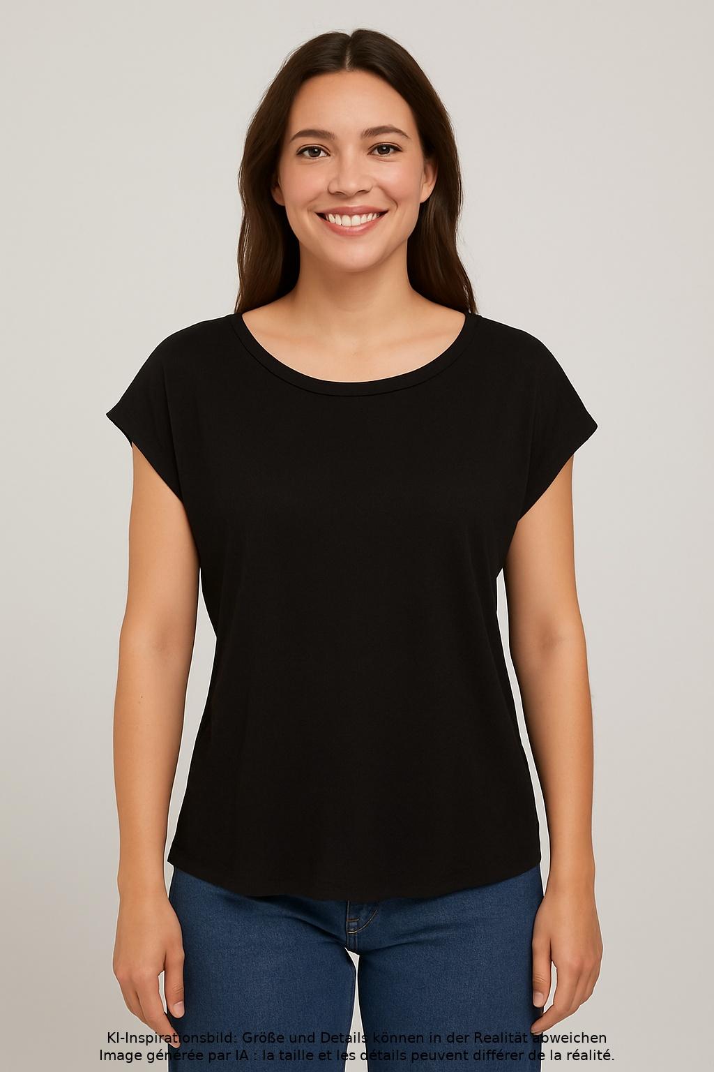 

Armedangels Damen T-Shirt, schwarz, Gr. 40