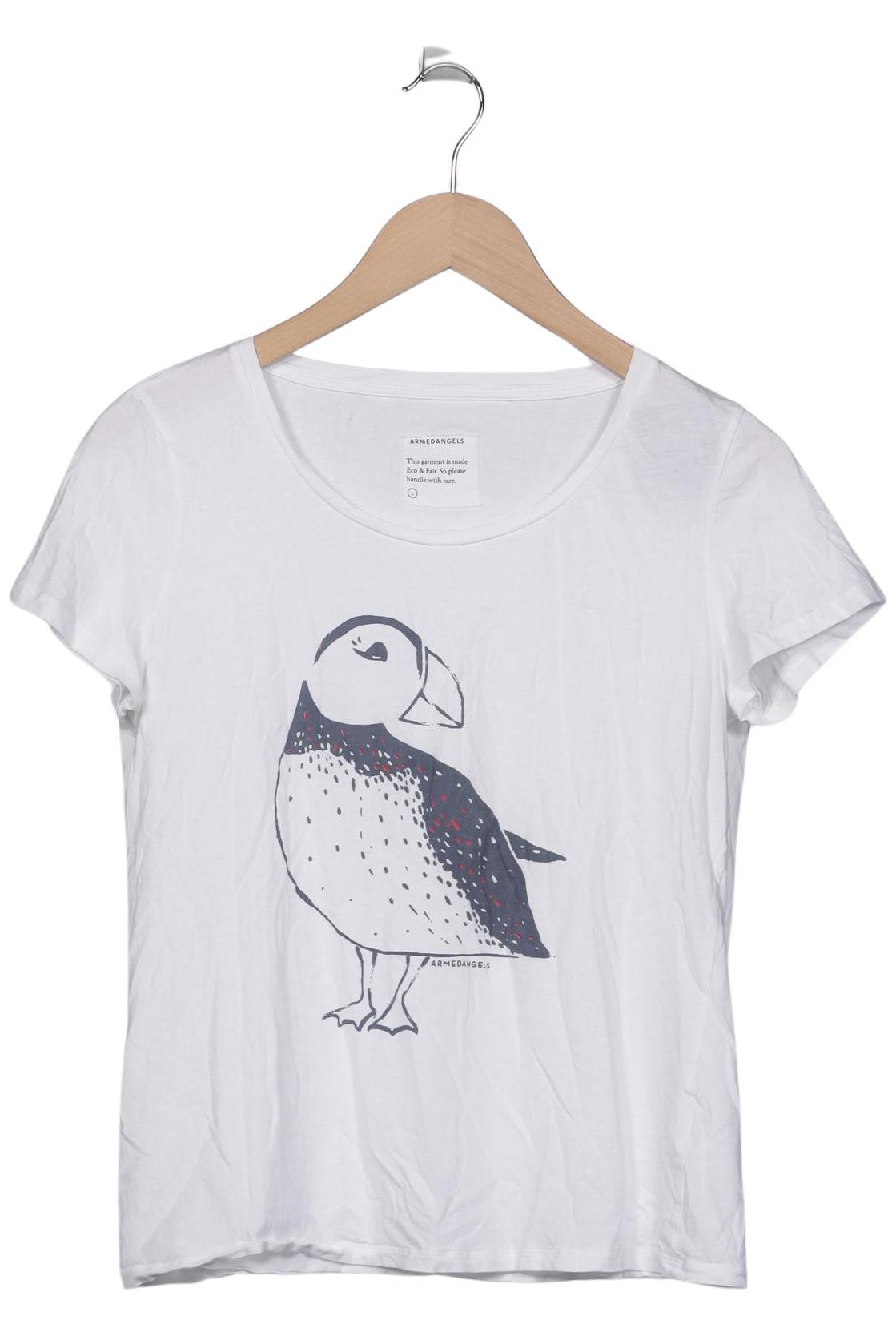 

Armedangels Damen T-Shirt, weiß, Gr. 42