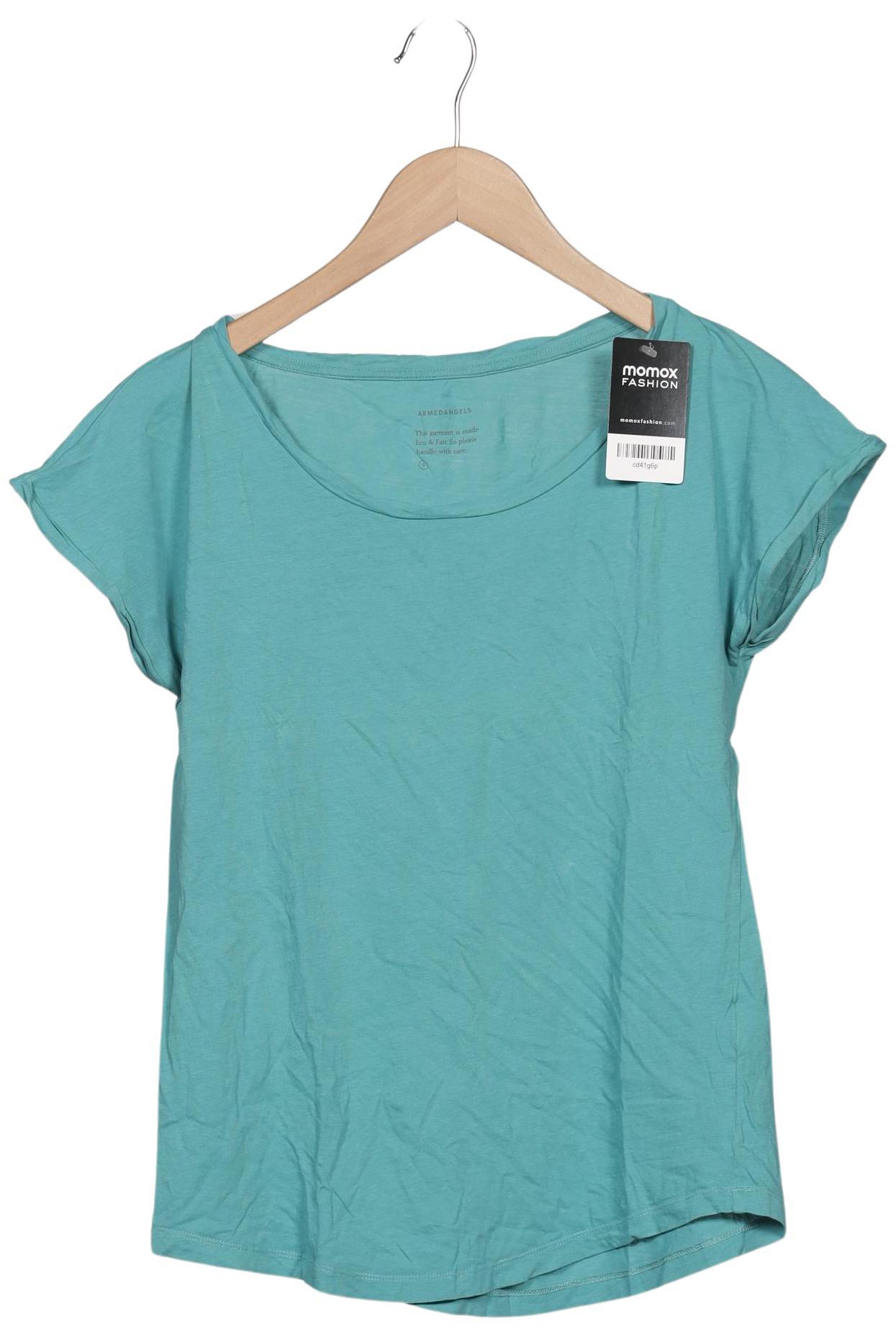 

Armedangels Damen T-Shirt, türkis, Gr. 36