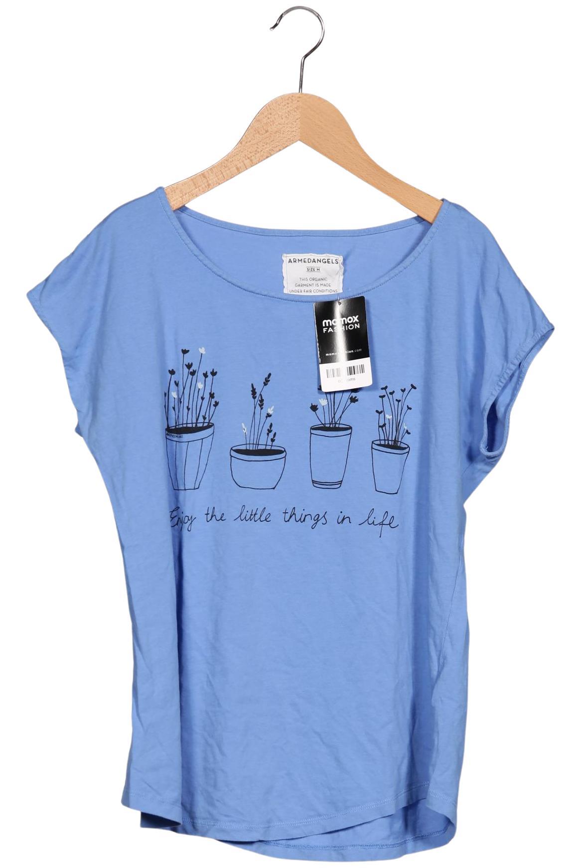 

Armedangels Damen T-Shirt, hellblau, Gr. 38