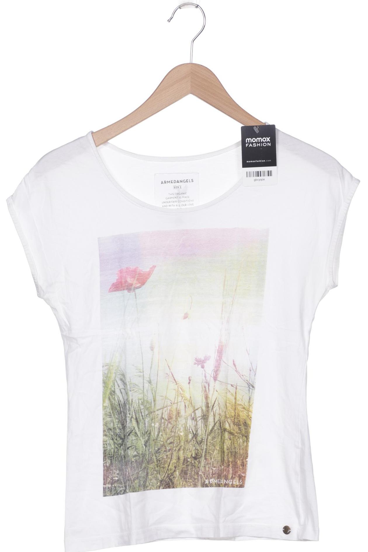 

Armedangels Damen T-Shirt, weiß, Gr. 36
