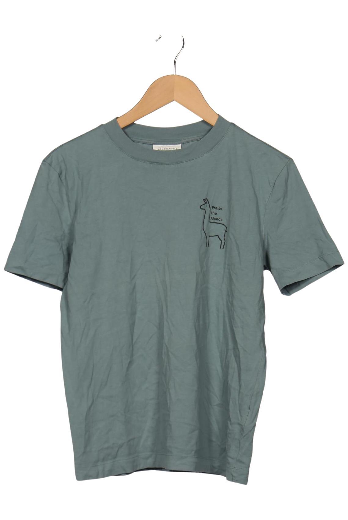

Armedangels Damen T-Shirt, blau, Gr. 36