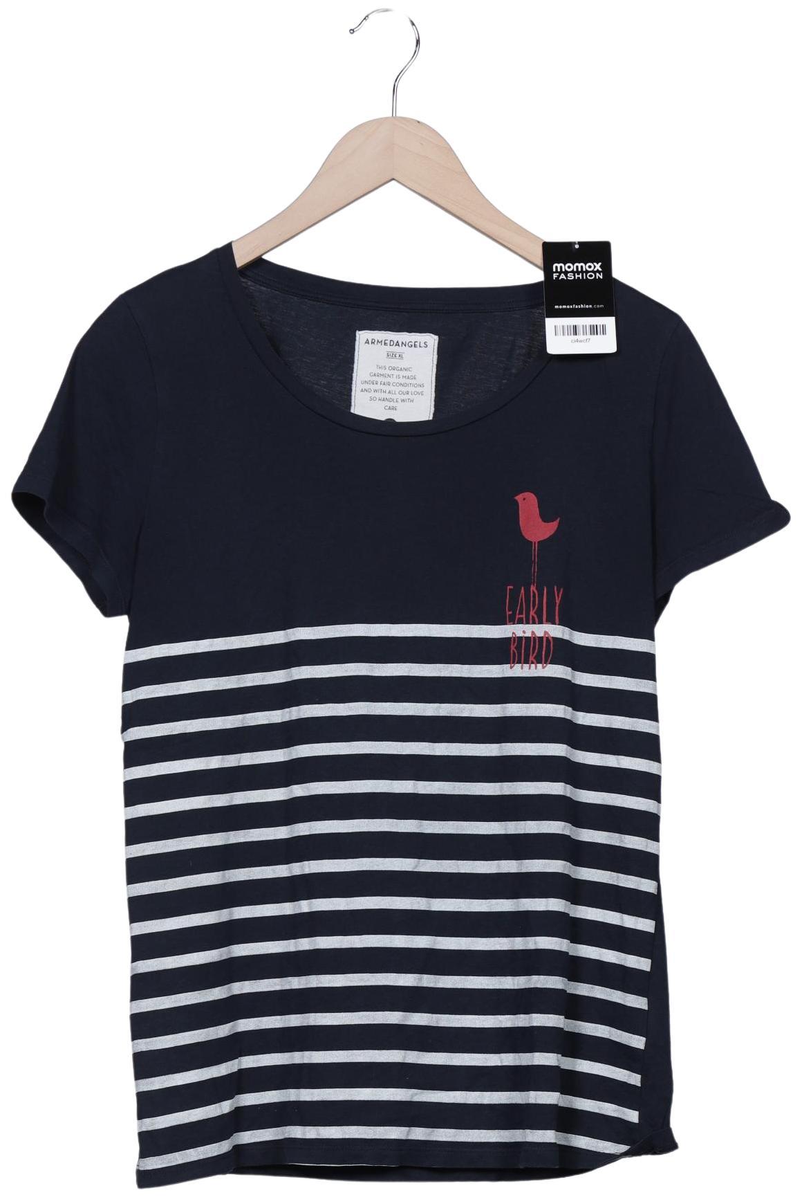 

Armedangels Damen T-Shirt, marineblau, Gr. 44