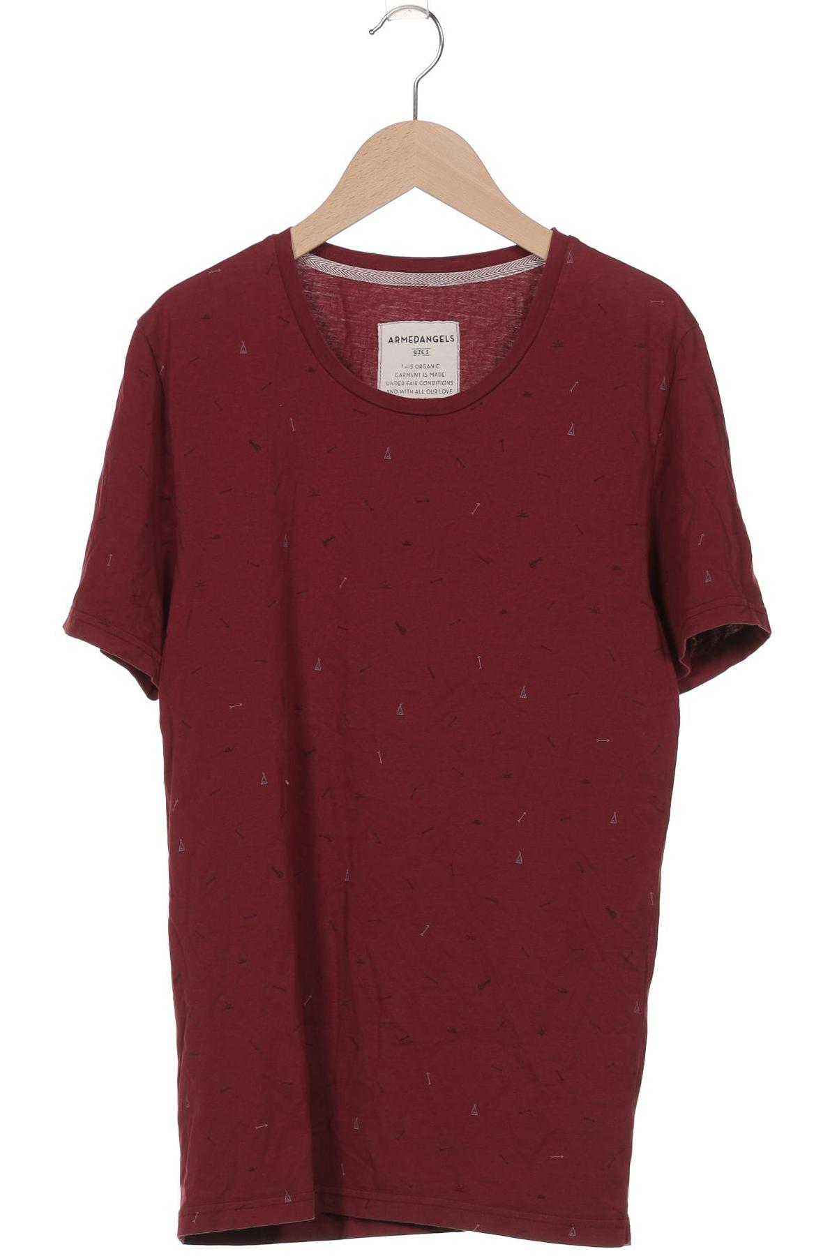 

Armedangels Damen T-Shirt, bordeaux, Gr. 36