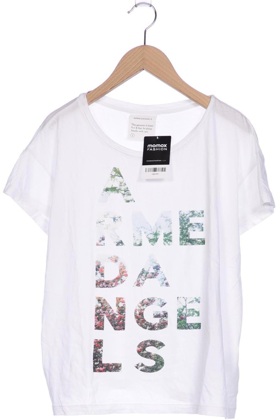 

Armedangels Damen T-Shirt, weiß, Gr. 36