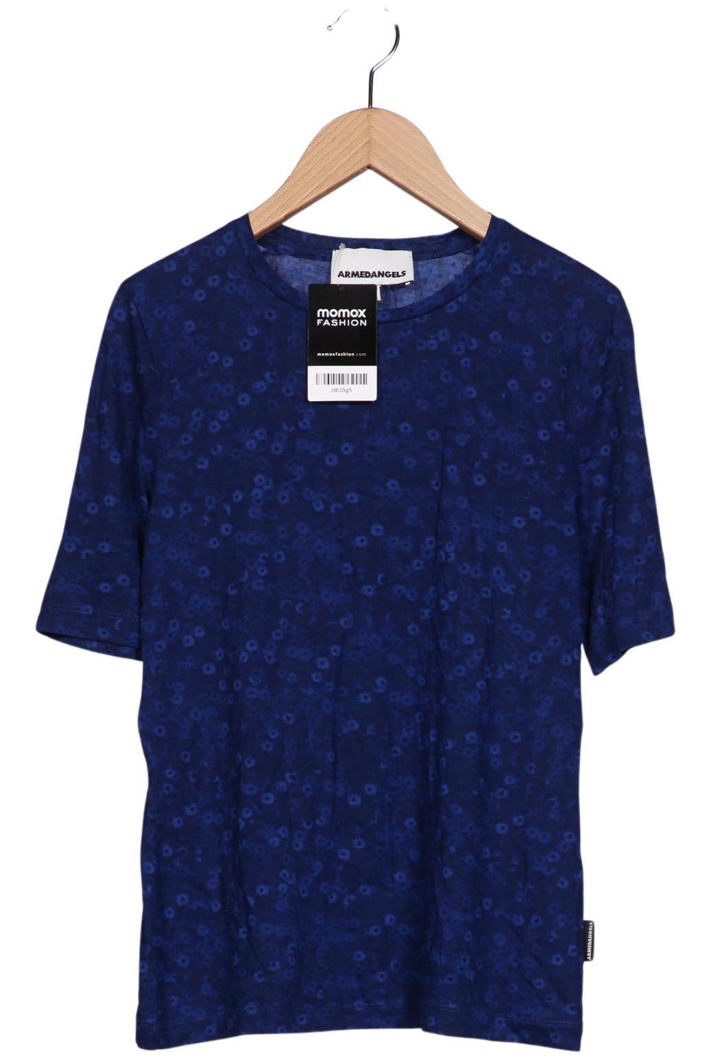 

Armedangels Damen T-Shirt, marineblau, Gr. 36
