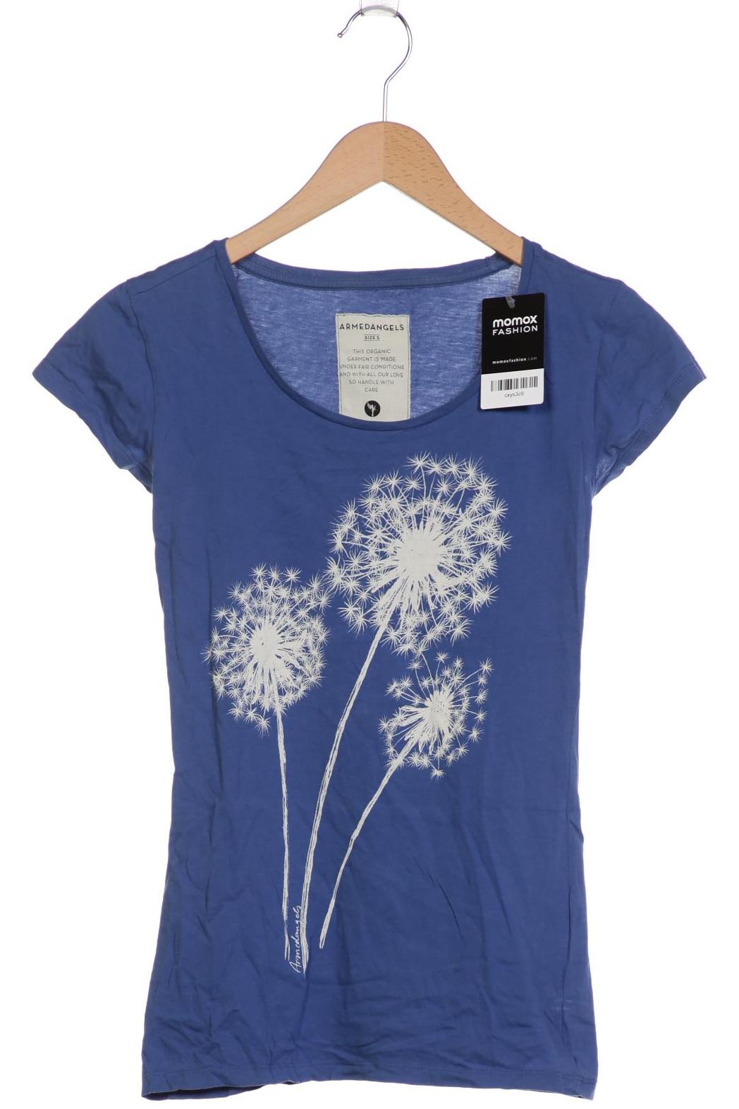 

Armedangels Damen T-Shirt, blau, Gr. 36