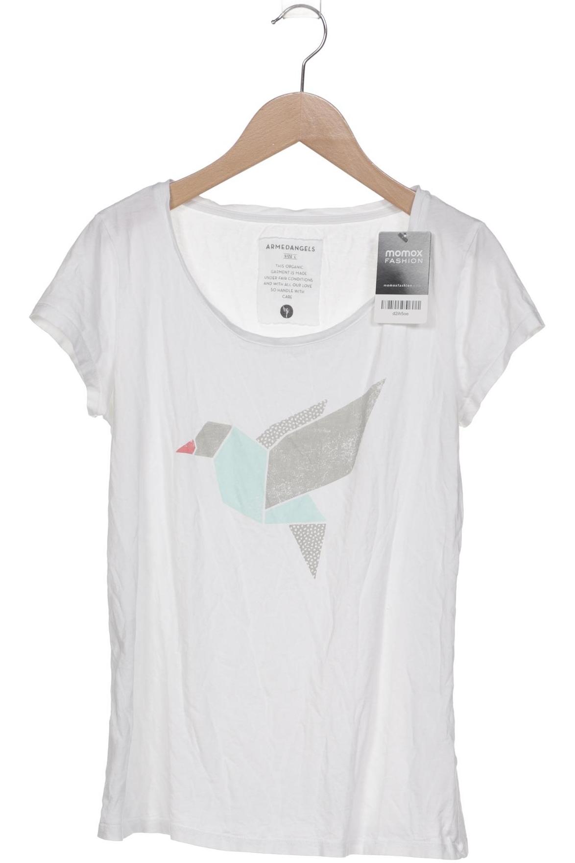

Armedangels Damen T-Shirt, weiß, Gr. 42