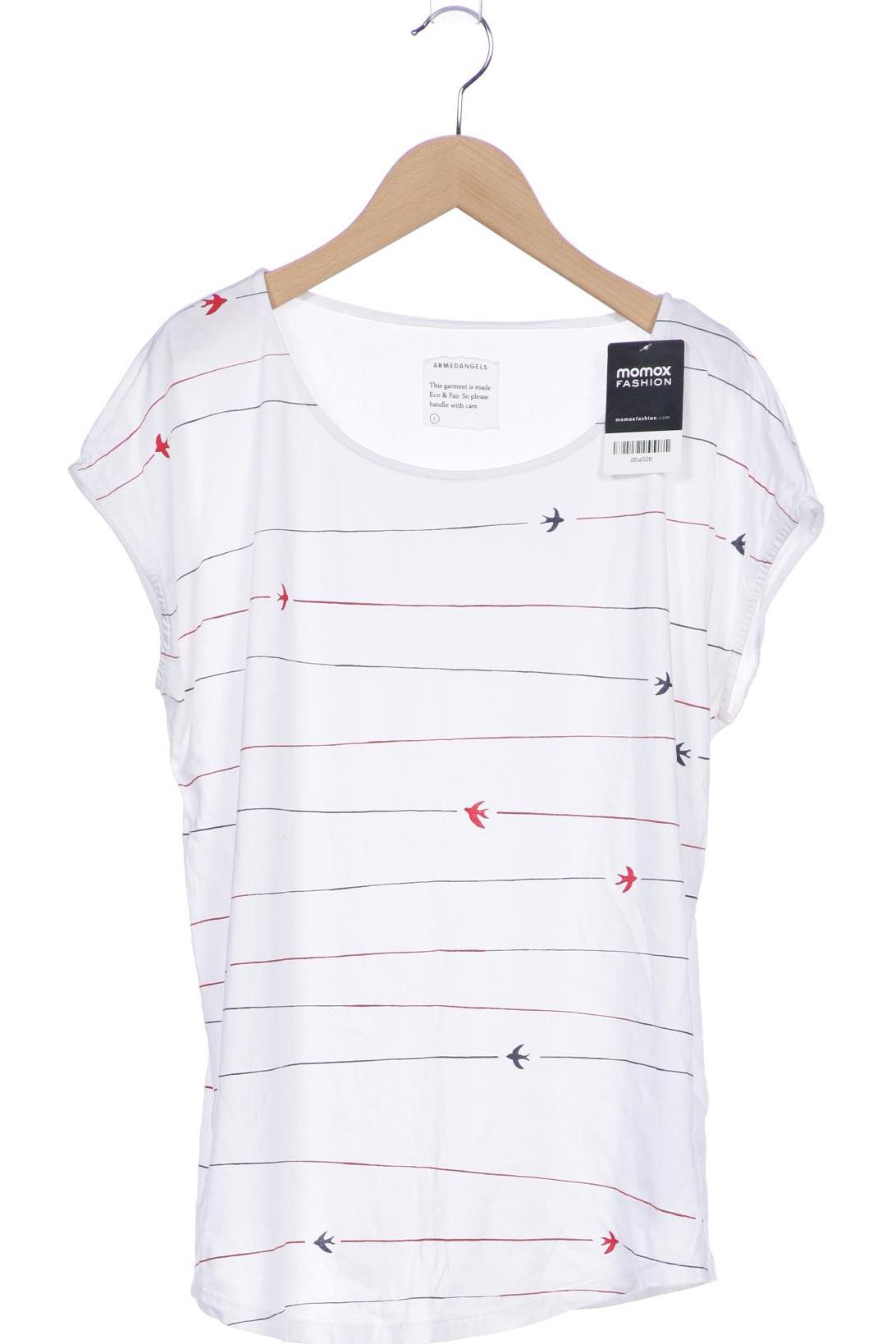 

Armedangels Damen T-Shirt, weiß, Gr. 42