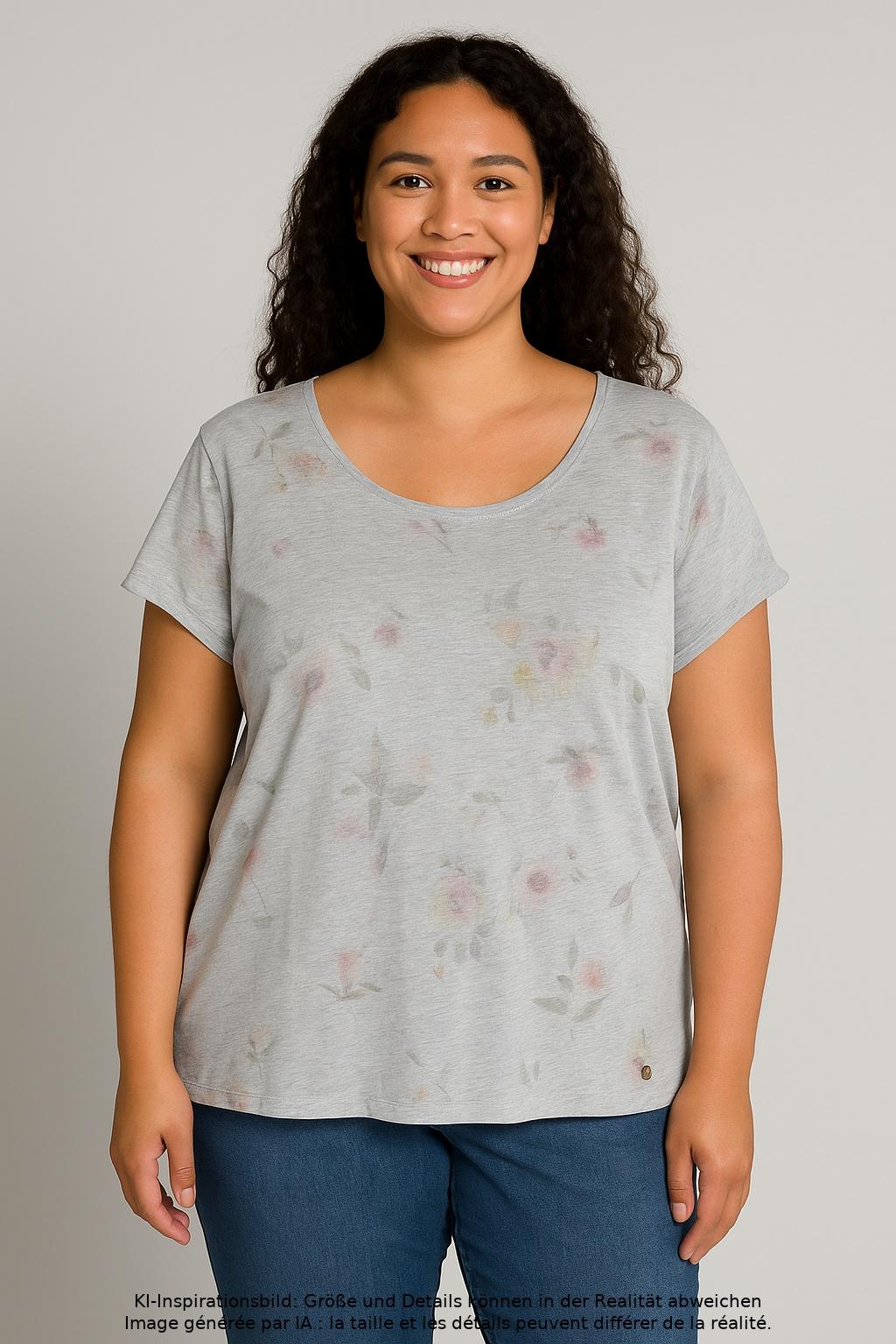 

Armedangels Damen T-Shirt, grau, Gr. 44